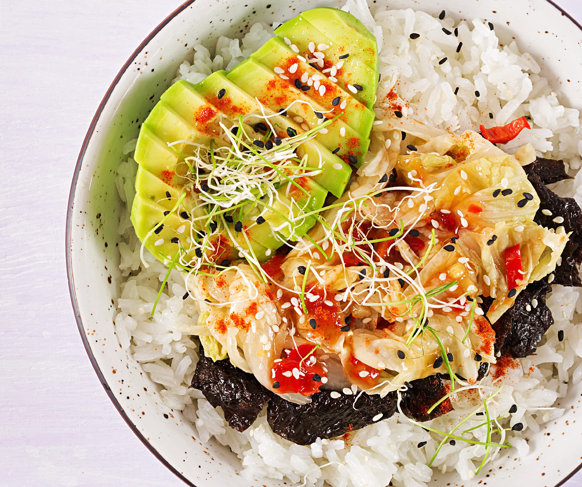 Roches Marines - Salade Iroise - Nori, Laitue de mer, Dulse - Mélange de 3 algues pour aromatiser vos soupes, crèmes et salades - Sachet de 50g - Fabriqué en France