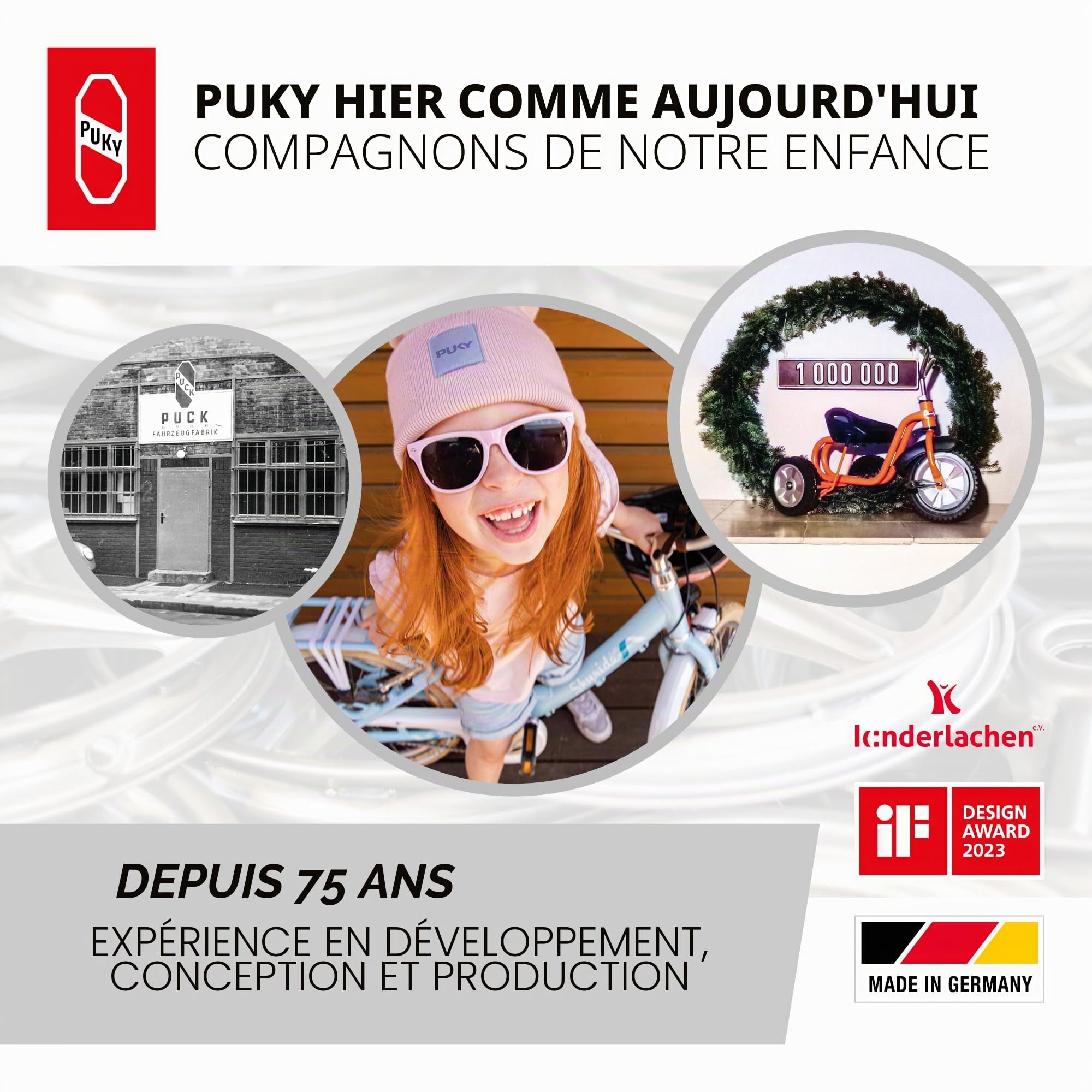 PUKY Buddy | Sangle de Transport | pour draisiennes & trottinettes | Transport Facile & Confortable | Longueur réglable pour Tous Les Parents | Résistant & Pratique | Idéal pour Les Excursions