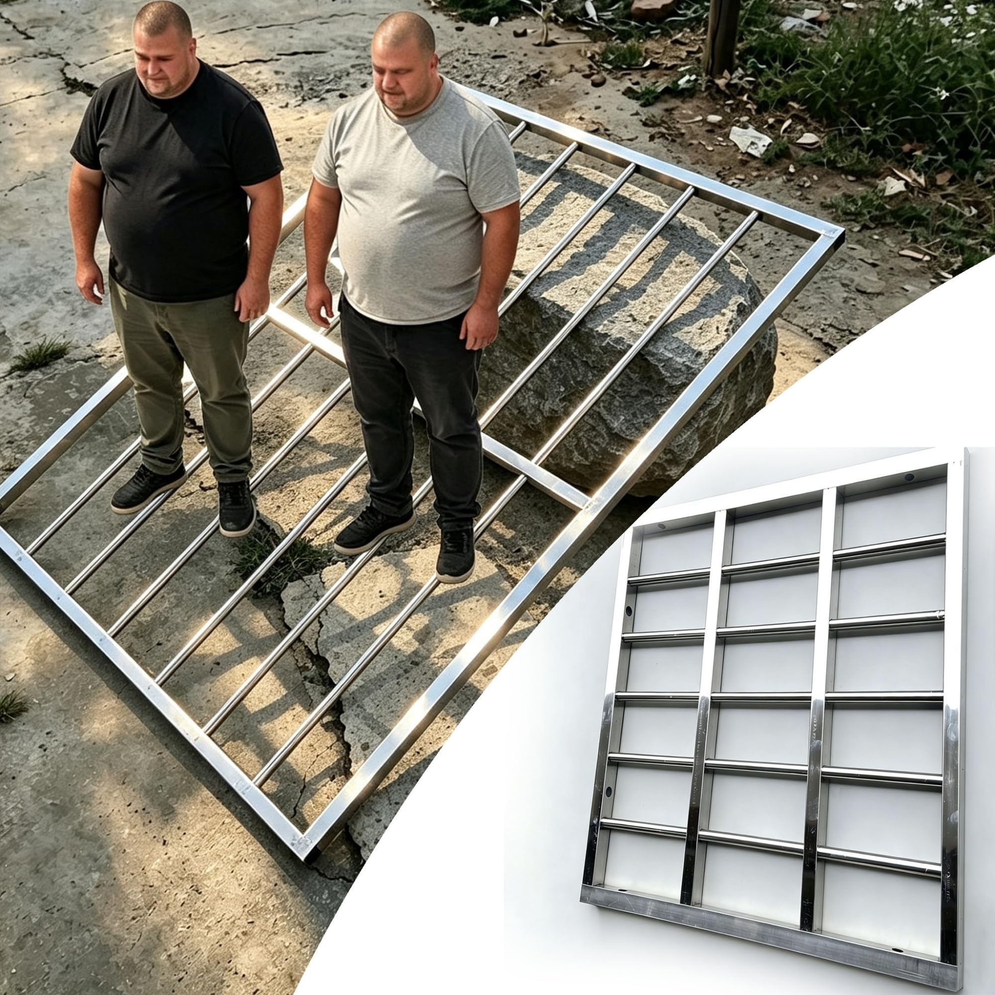Rejas para Ventanas Barras Seguridad Ventana Desmontables Personalizab
