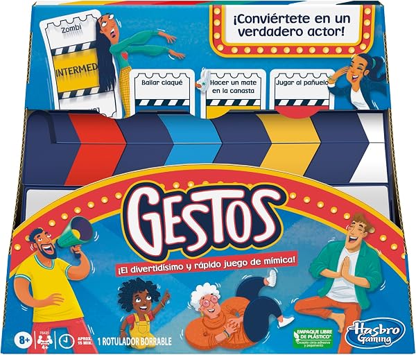 Hasbro F6421105 Juego Gestos de Mímica