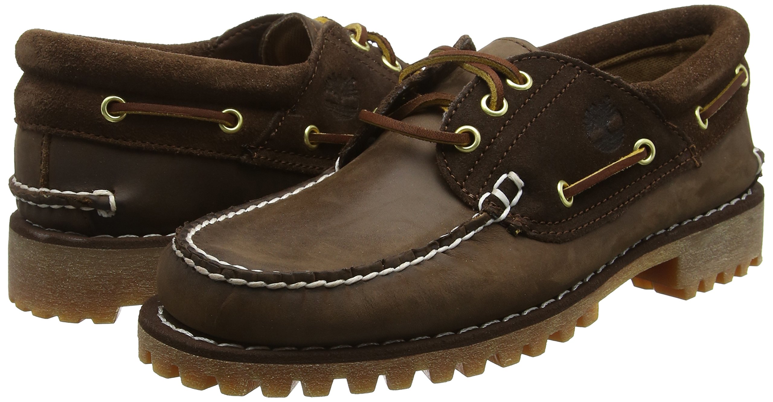 Boat Herren beige Leder Bootsschuhe Sneakers NEU