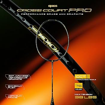 Buy APACS Cross Court Pro (4U)| 50T Carbon Fibre | T-Throat
