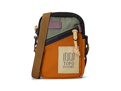 Topo Designs Mini Shoulder Bag Cross Body Handbags Beetle/Spice, Nylon