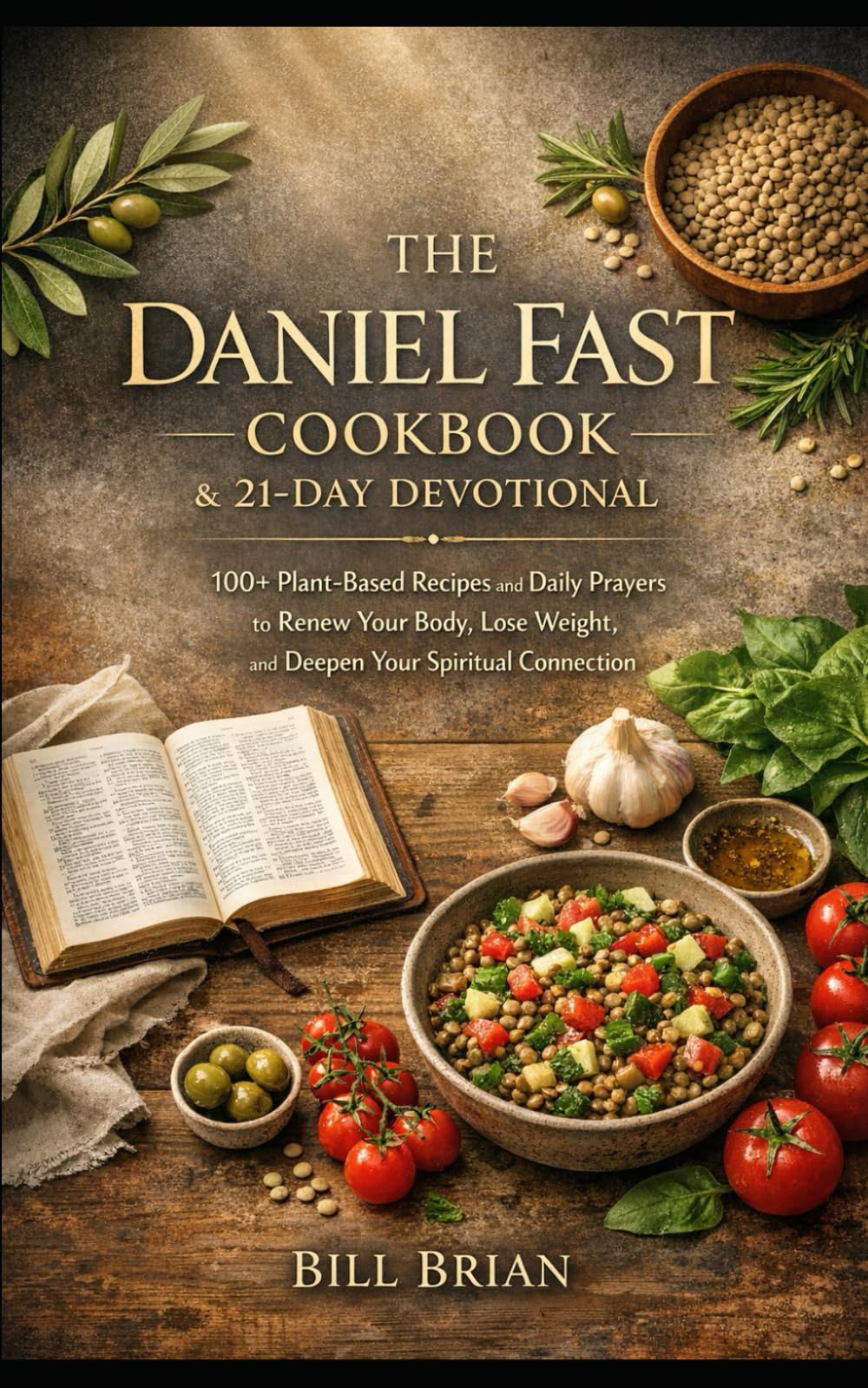 THE DANIEL FAST COOKBOOK & 21-DAY DEVOTIONAL: 100+ Plant-Based Recipes and Daily Prayers to Renew Your Body, Lose Weight, and Deepen Your Spiritual Connection (The Daniel Fast Series)