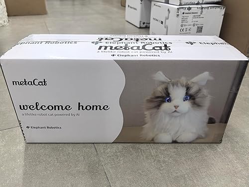 Miniatura 10 de ELEPHANT ROBOTICS metaCat - Gato robot persa y realista con comando de voz y rica interacción de animación, el mejor regalo para tu ser querido