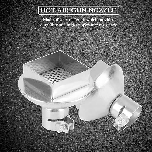 Miniatura 4 de Boquilla de pistola de calor de acero con forma cuadrada para estación de soldadura de aire caliente 850, accesorio de herramienta de reparación BGA