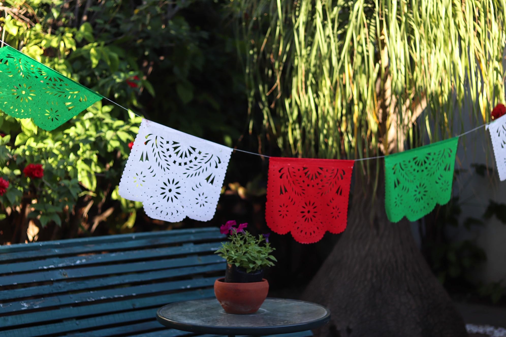 Striscione Decorativo Papel Picado 3,96 M – Fiesta Messicana – Multicolore