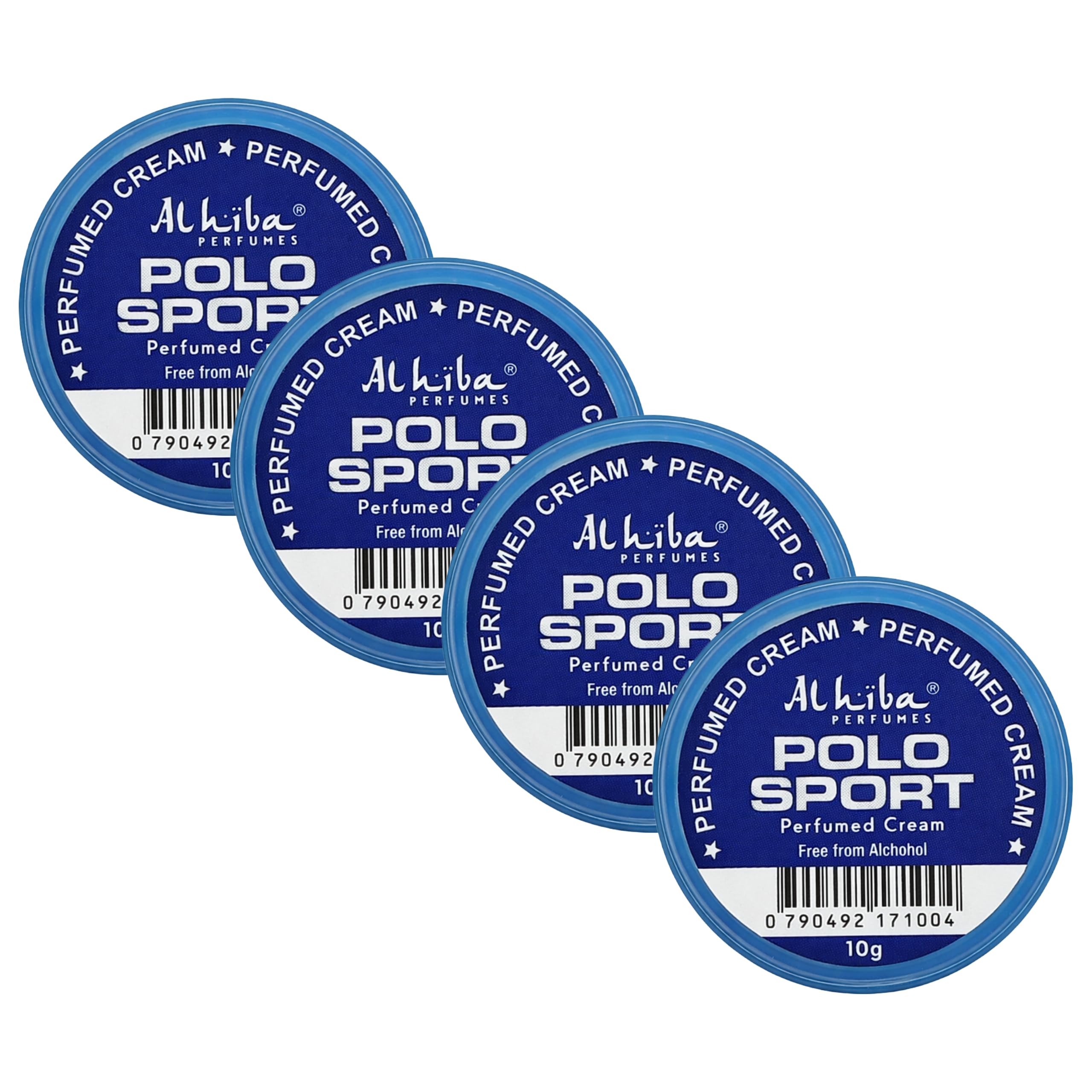 Alhiba Polo Sport Perfume Body Cream 10g Pack of 4-image-15