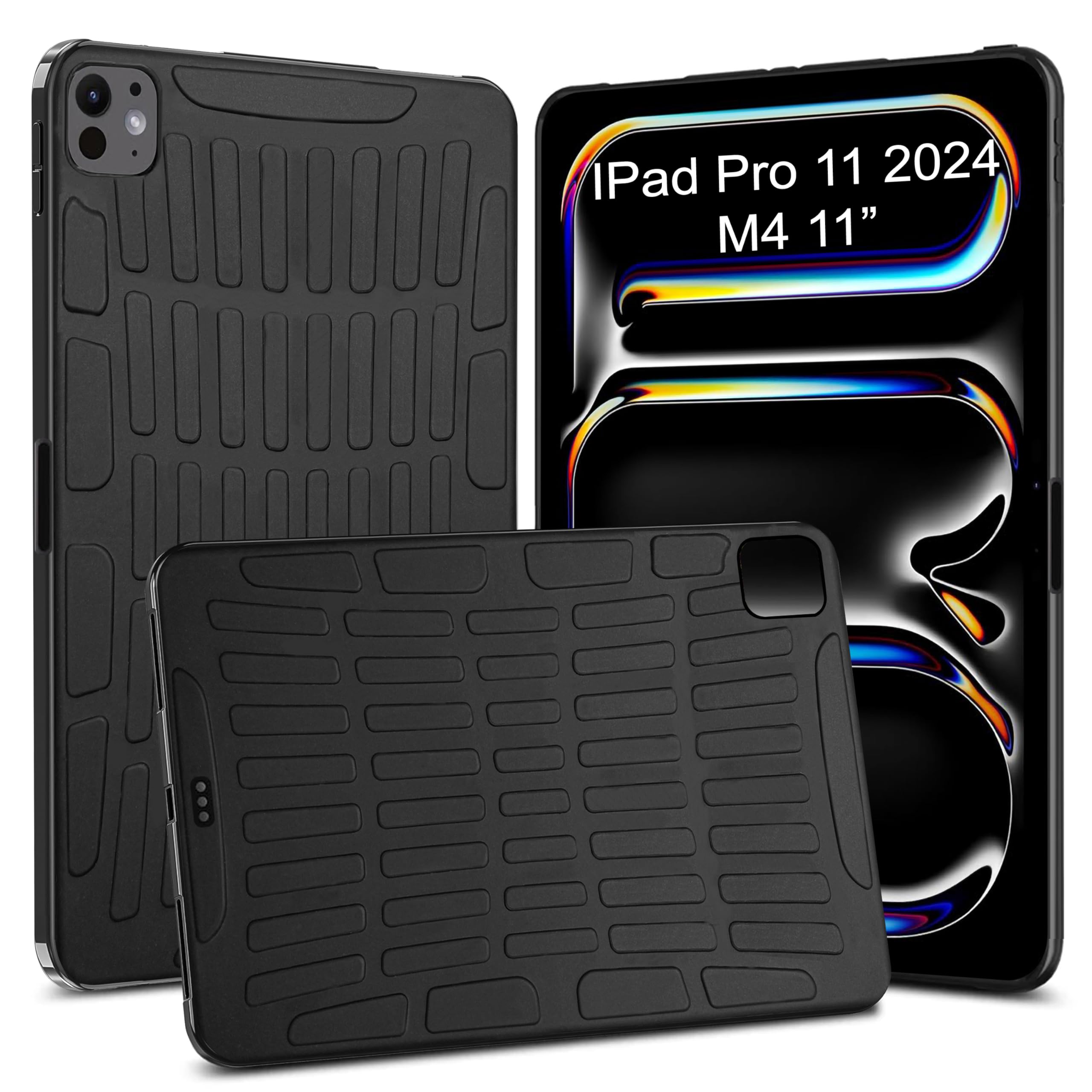 TGK Rugged Back Cover for iPad Pro 11 2024 Case M4 5th Generation A2836 A2837 A3006 Black (B0DB1N6R8F) Amazon Price History, Amazon Price Tracker