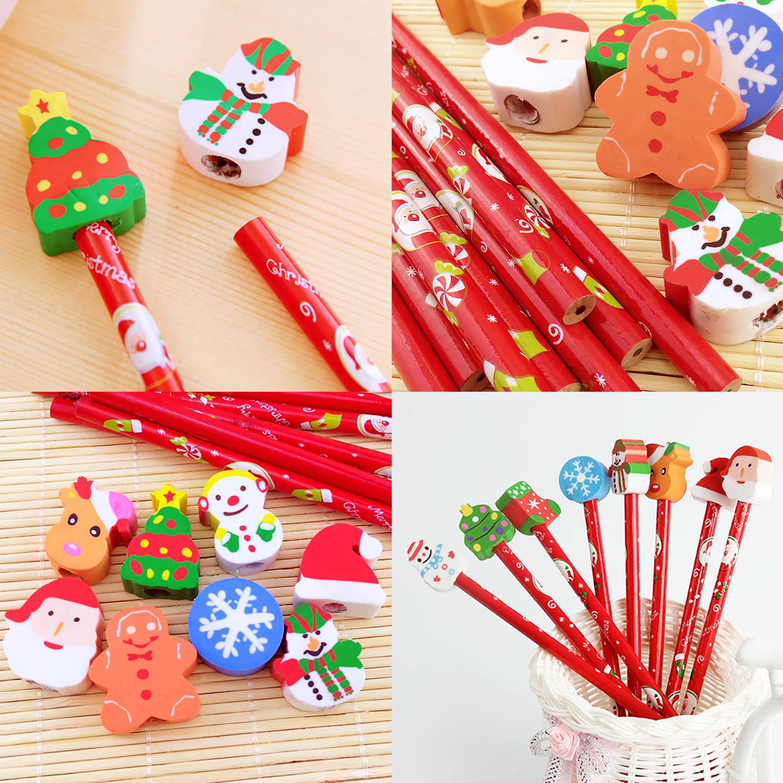 Lot De 20 Crayons Avec Gomme - Kit Scolaire Enfant | Règle + Taille-Crayon | Cadeau Anniversaire