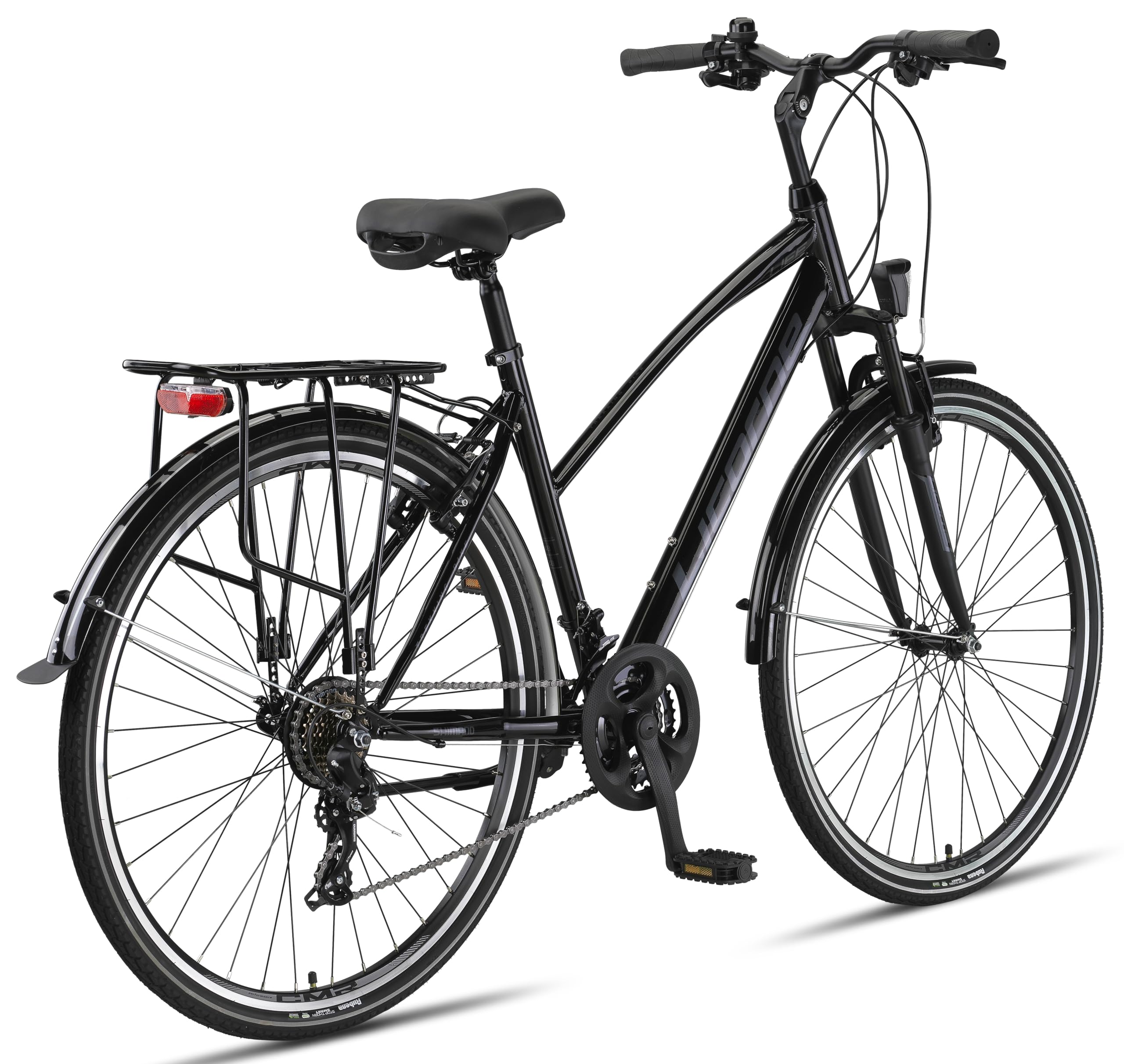 Licorne Bike Bicicleta de trekking premium de 28 pulgadas – Bicicleta para hombre, niño, niña y mujer – 21 velocidades – Bicicleta de ciudad – Bicicleta de hombre – L-V-ATB