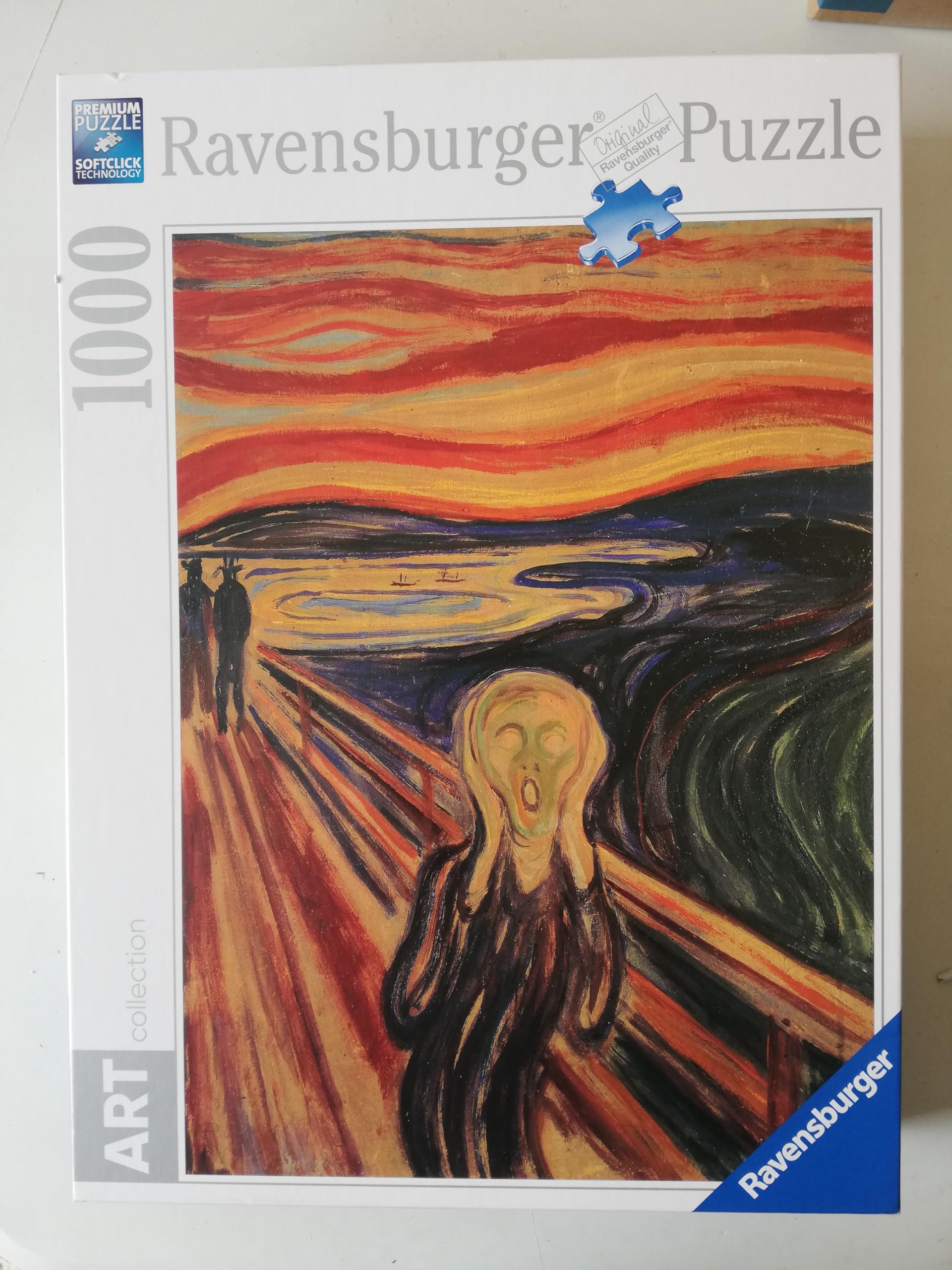 ムンクの叫び　パズル1000ピース Amazon.co.jp: 1000ピース ジグソーパズル エドヴァルド ムンク 叫び