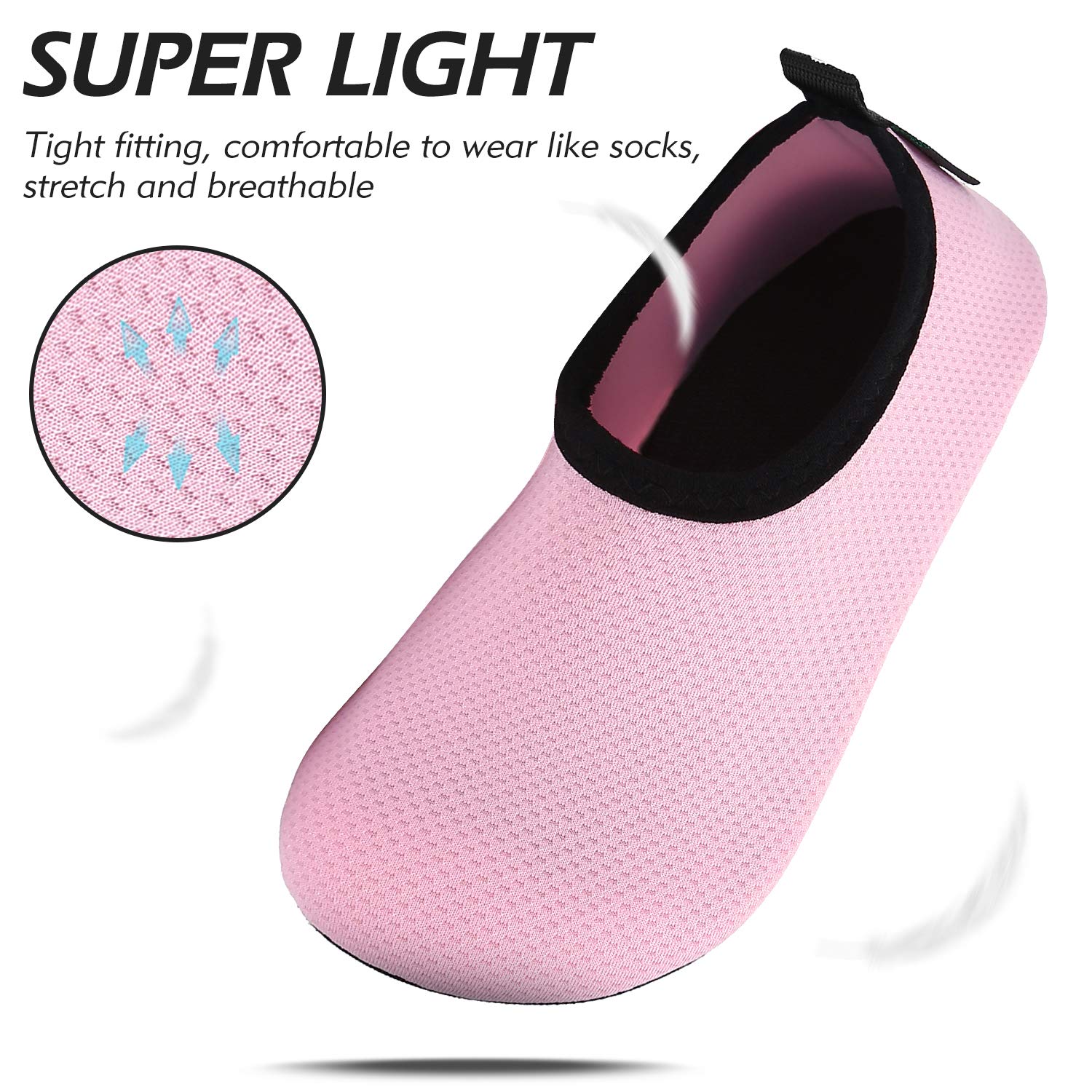 SAGUARO Scarpe da Immersione Bambini Ragazze Scarpe da Bagno Ragazzi Rapida Scarpette