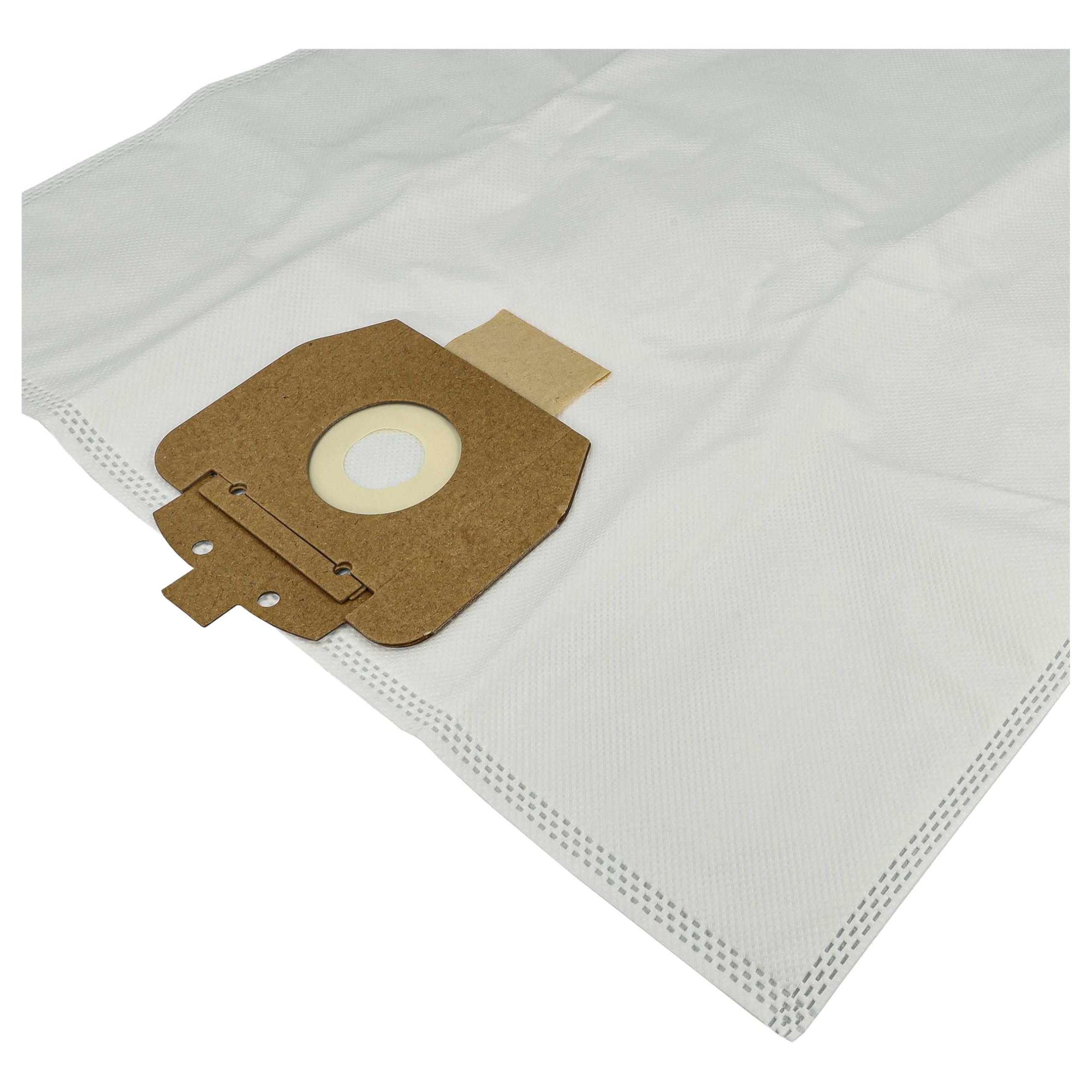 vhbw 20x bolsa compatible con Ghibli AS 5, W1, Viking aspiradora - vellón micro, 43 cm x 41 cm blanco