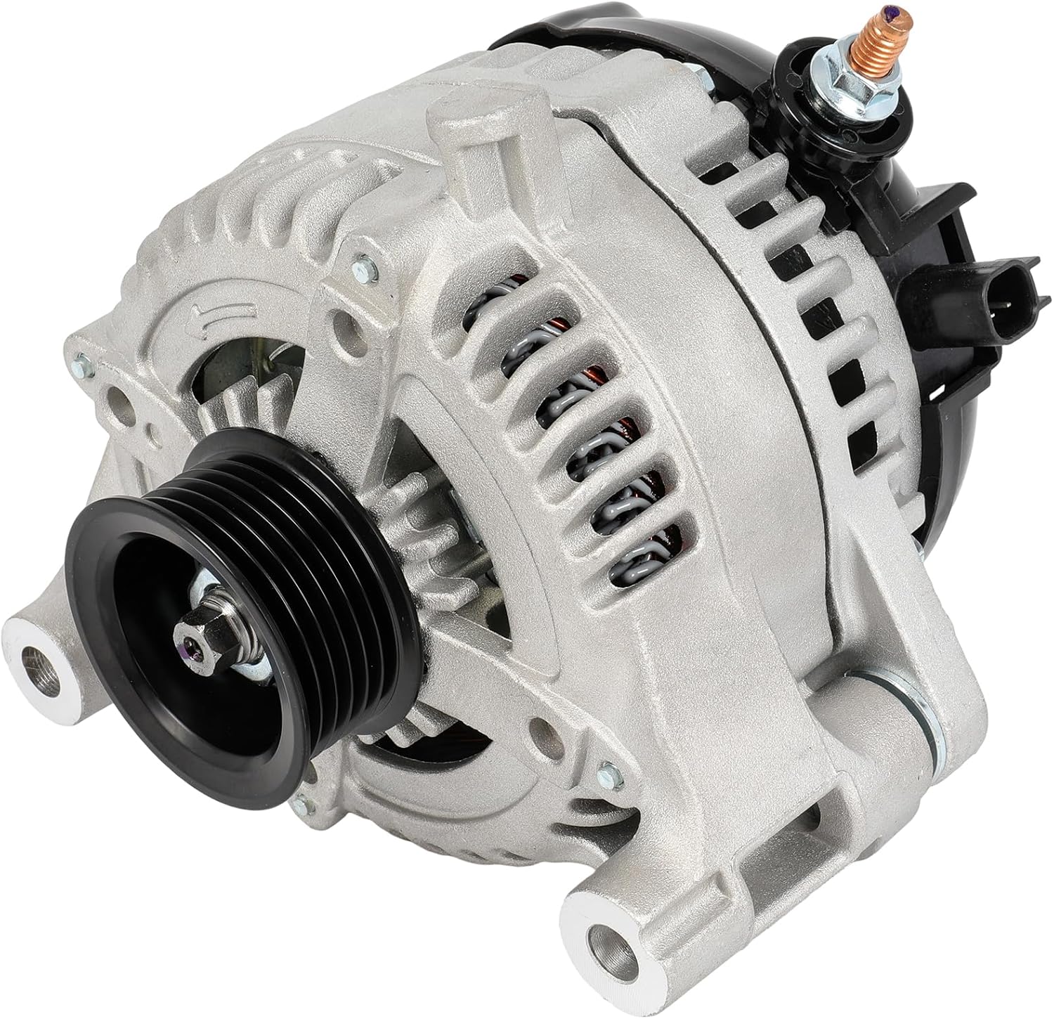ROADFAR New Alternator Compatible 2016 for Jeep for Wrangler 75th Anniversary 3.6L,2018 for Jeep for Wrangler JK Rubicon/Sahara/Sport/Sport S 3.6L, OE 11584