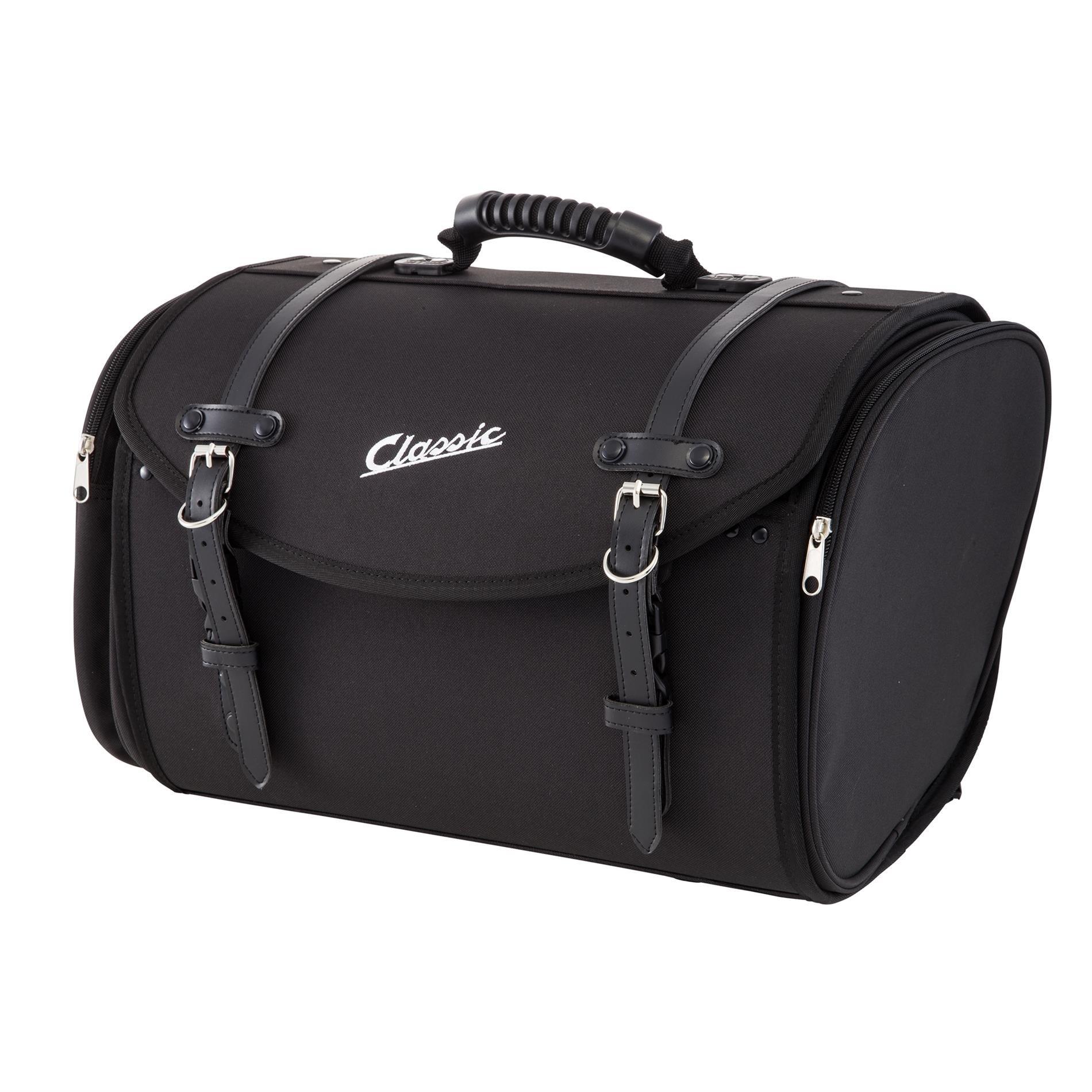 SIP Tasche/Koffer groß, für Gepäckträger, 480x300x270mm, ca. 35 Liter, Nylon, schwarz,