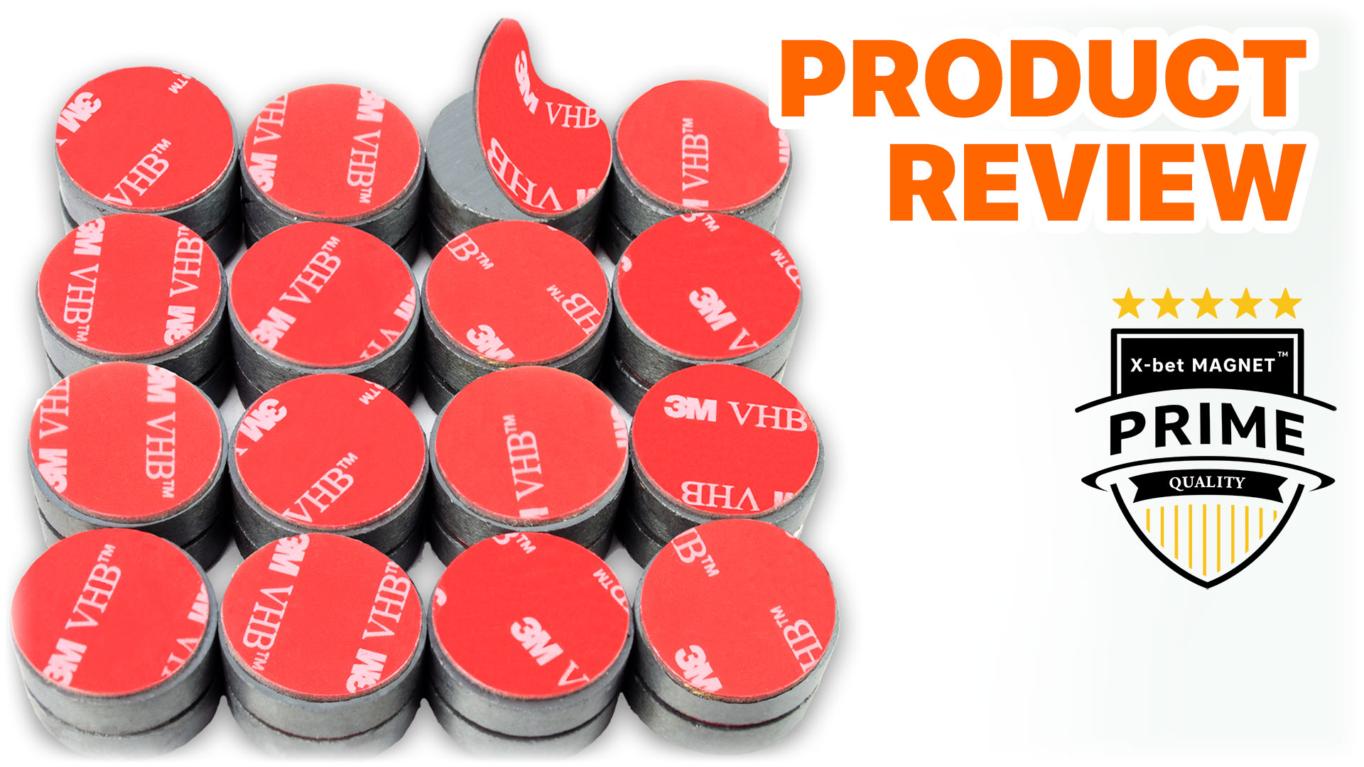 Image of Strong Ceramic Round Magnets with Adhesive Backing (0.7x0.2 /18x5mm, 20 pcs) - Heavy Duty Sticky Magnets, Non-Corrosive, Versatile for Home, Office, Workshop, Whiteboard, Fridge and Hobby Use