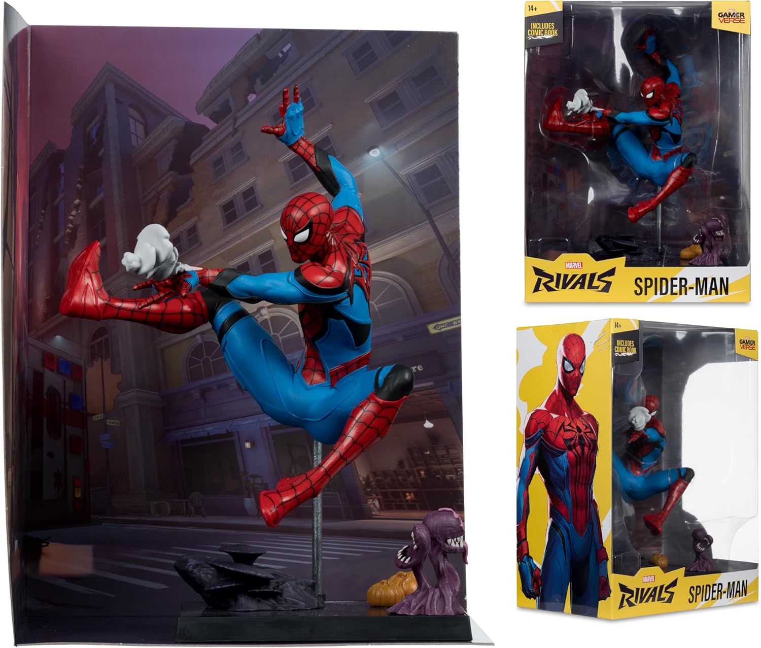 McFarlane Toys- Marvel Rivals Spider-Man 1:6th Scale Collectible