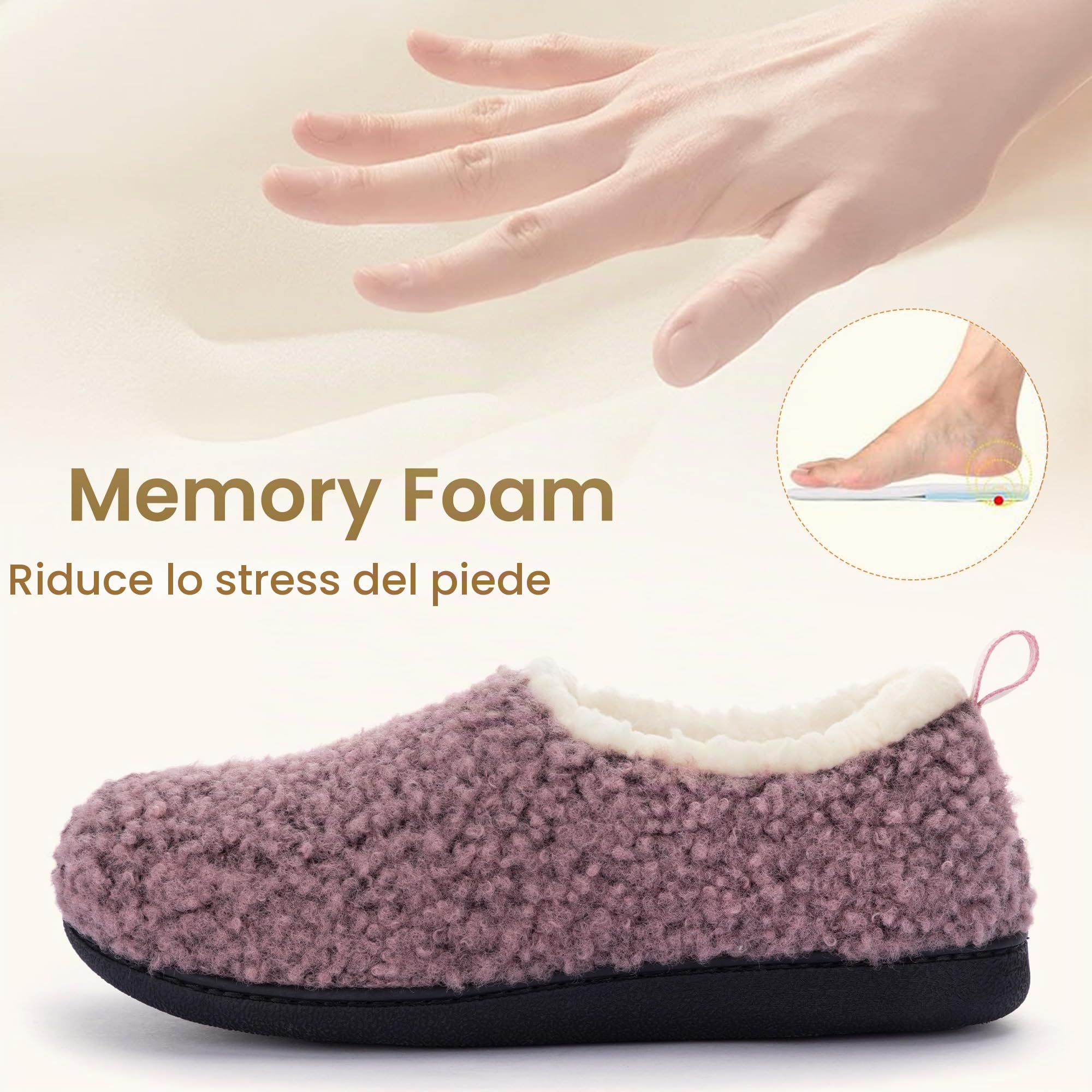 RockDove Women's Nomad Slipper con Memory Foam