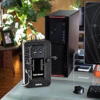 Vista 6 de CyberPower EC550G Ecologic UPS Batería de respaldo y protector contra sobretensiones, 550VA/330W, 8 tomacorrientes, modo ECO, compacto, certificado