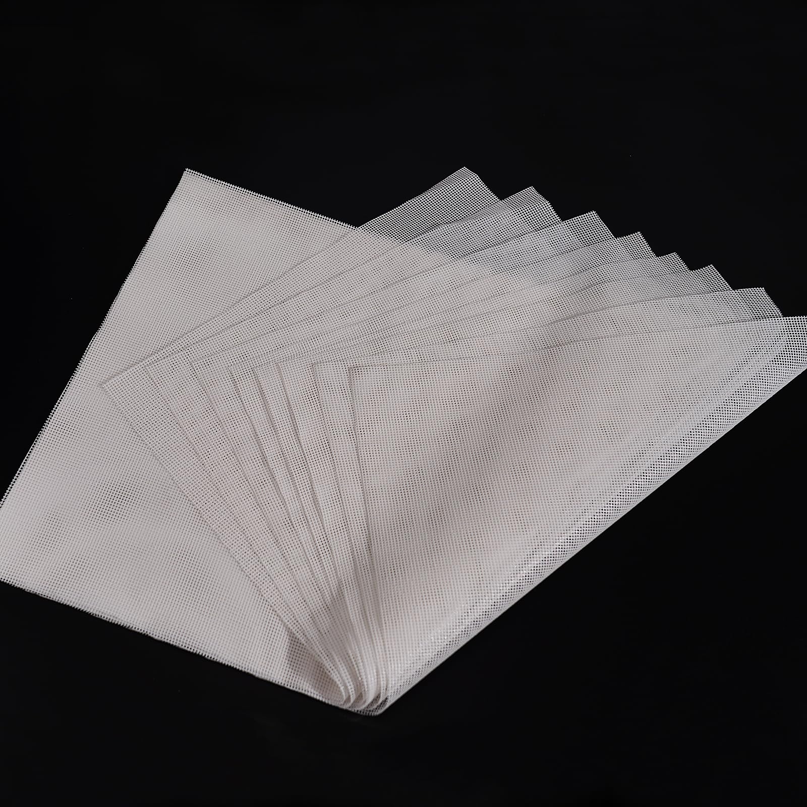 KispogSilicone Dehydrator Sheets 14 x 21 inch 8 pcs, Food silicone non-stick material, reusable and easy to clean.