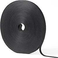 Vista 7 de Rollo de gancho y bucle de 1/2 pulgadas x 100 pies Tiras de doble cara, correas autoadhesivas Sujetadores reutilizables multiusos para el hogar