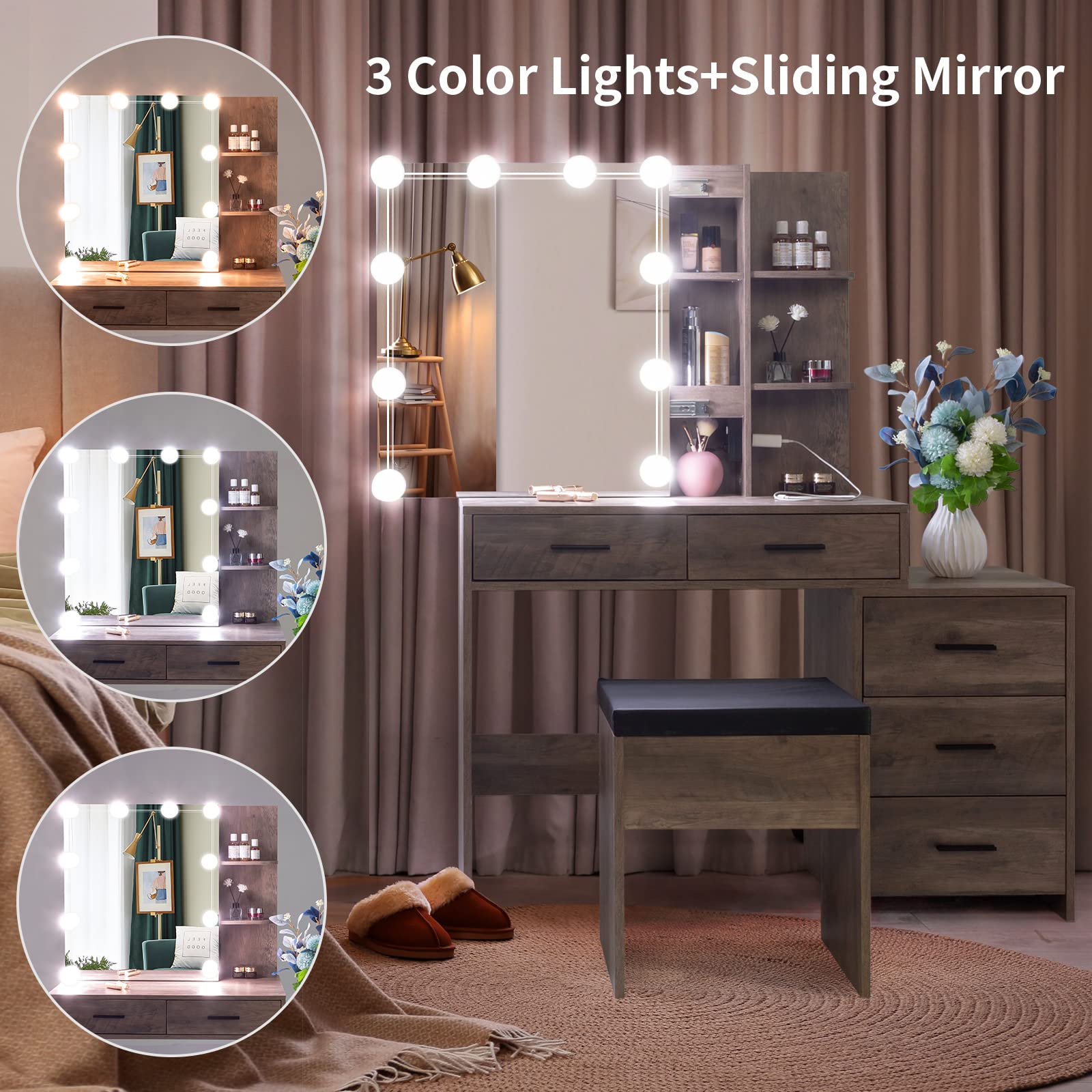 sachin and babi light blue dress Capri Grey Dressing Table with Mirror & Stool  Laura James
