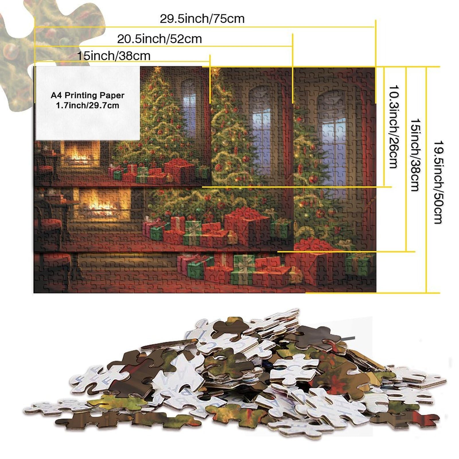 Puzzle 1000 Pezzi Natale Con Disney RAVENSBURGER - 12000651