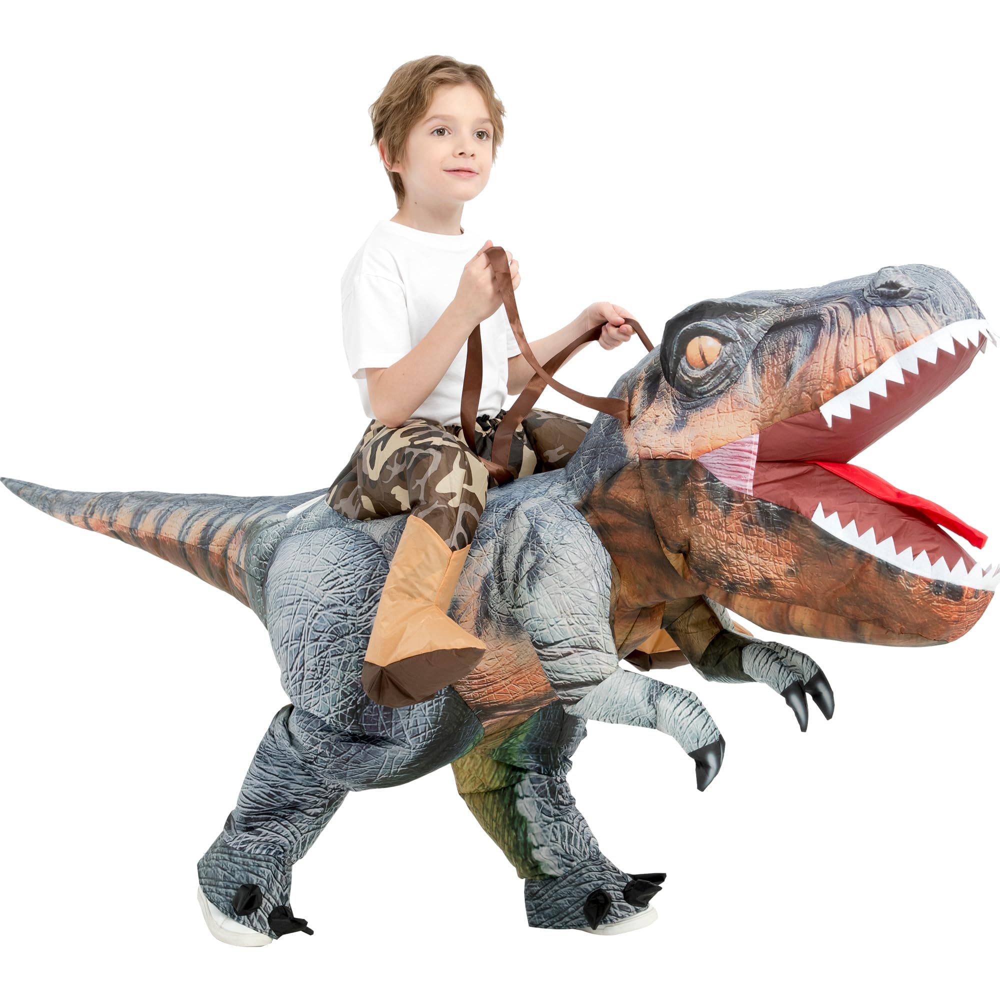 One Casa Inflatable T Rex Costume Kids