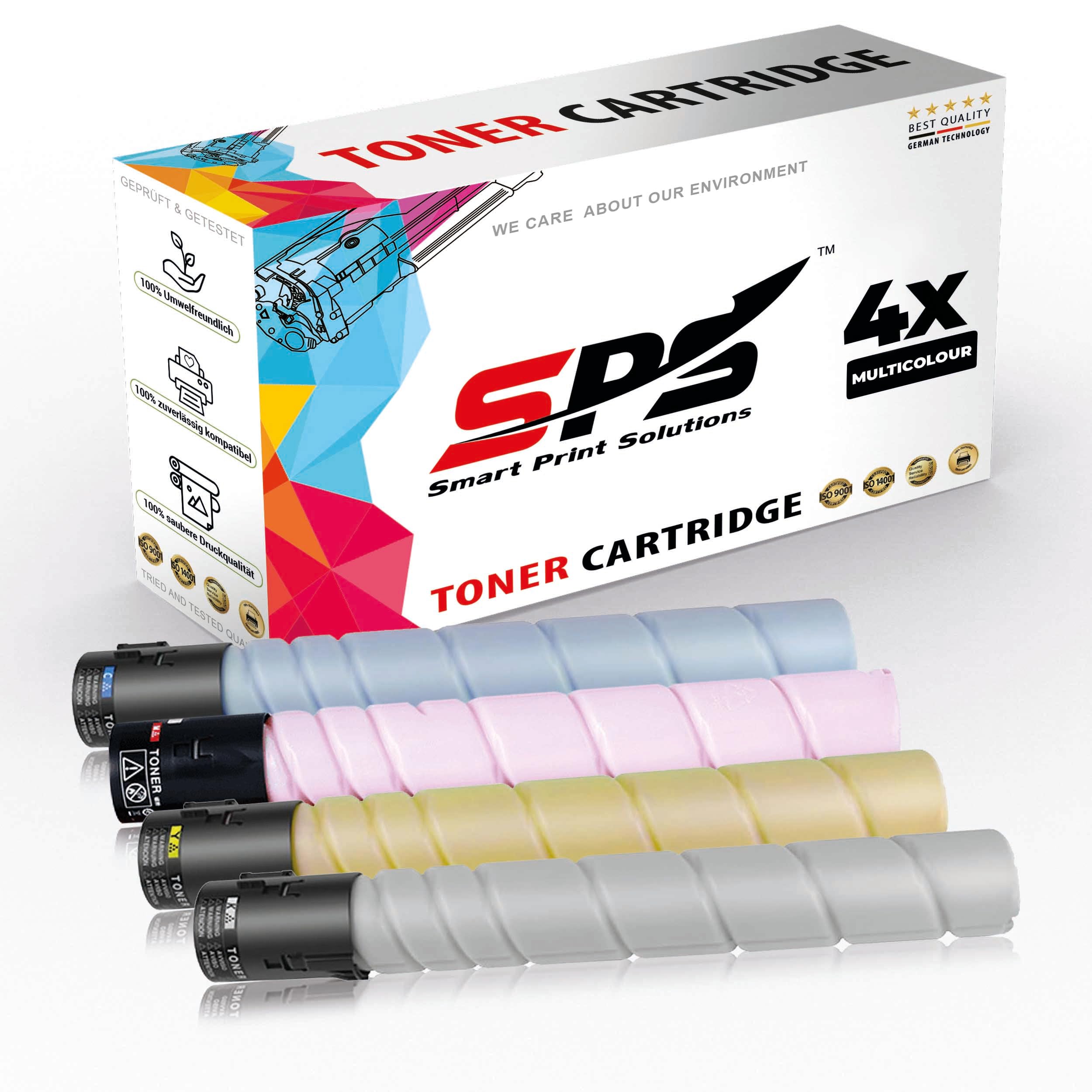 Smart Print Solutions SPS TN-228 Compatible Toner Cartridges for Konica Minolta Minolta Bizhub C226i|C266i|C286i|C7222i|C7228i| 4x Multicolor | 18,000 Pages