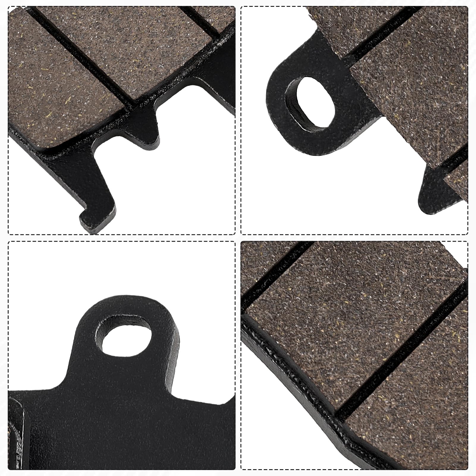 Pastiglie Freno Anteriori E Posteriori Per BMW R 1200GS, R1200R, R1200RS, R1200RT (2013-2018) - Set Di 4, Alta Qualità