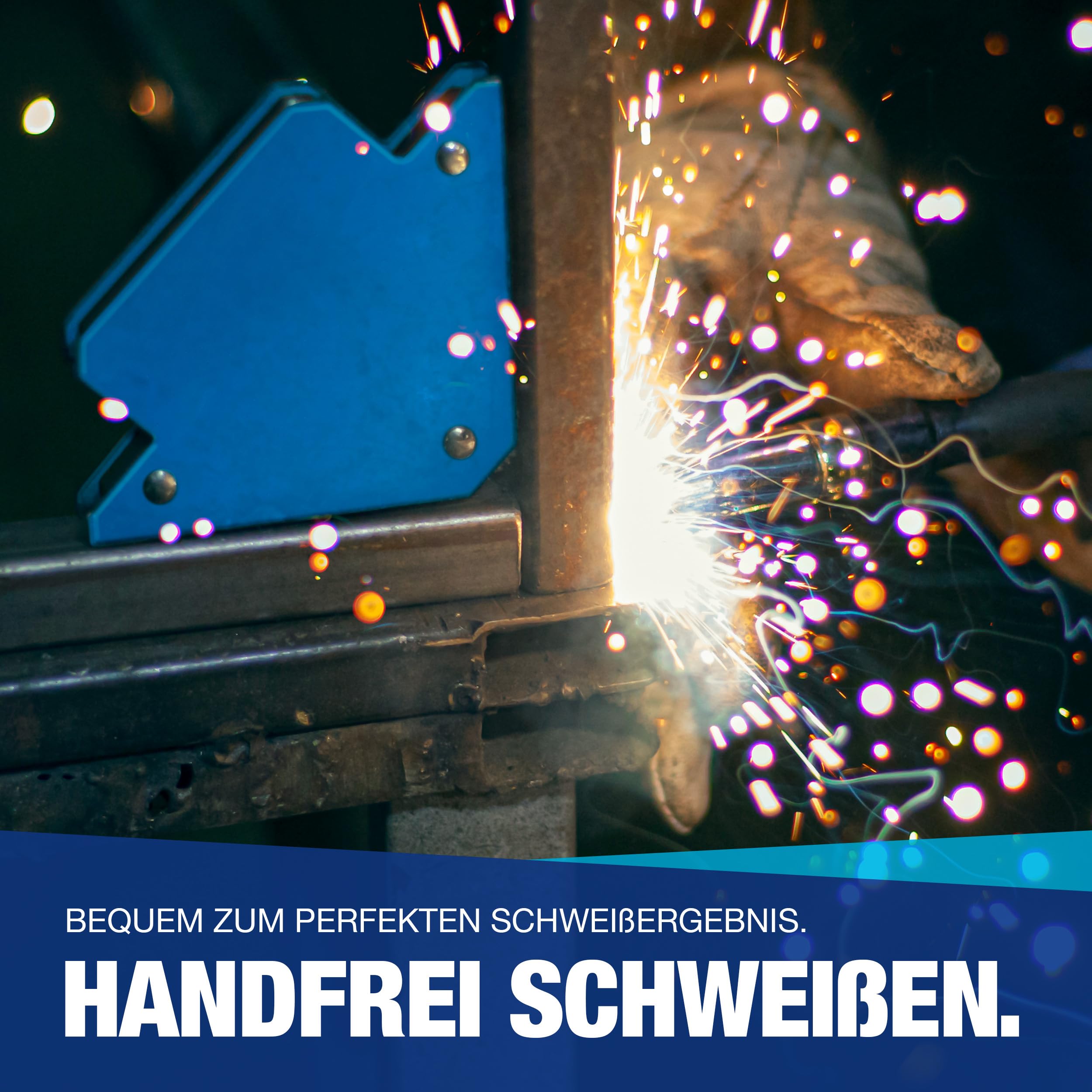 Tanstic 6-teiliges Schweißmagnet-Set – Magnetische Halter Für 45°, 90°, 135° Winkel, Bis 11,3 Kg Haftkraft