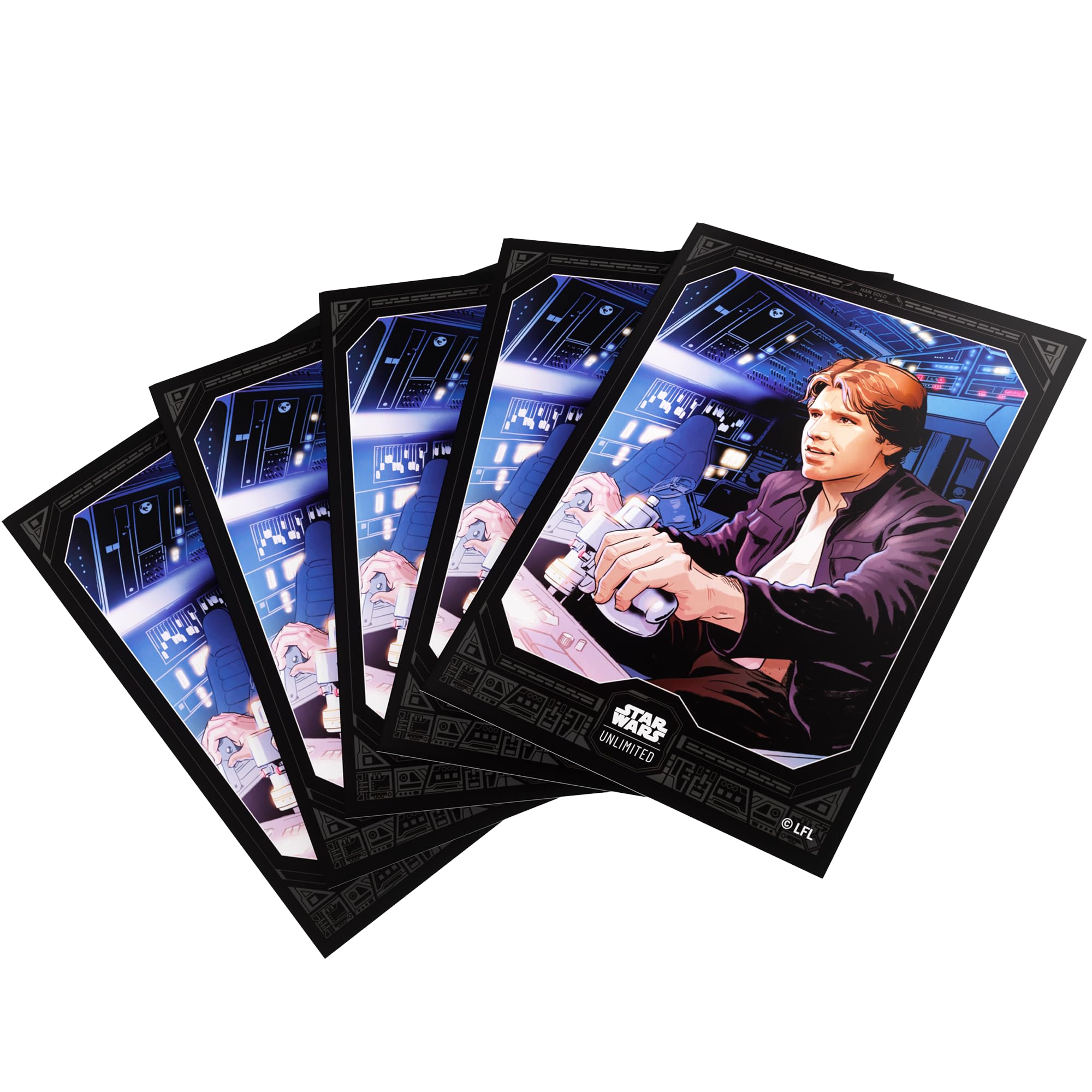 Amazon.com: Star Wars Unlimited Han Solo Art Sleeves