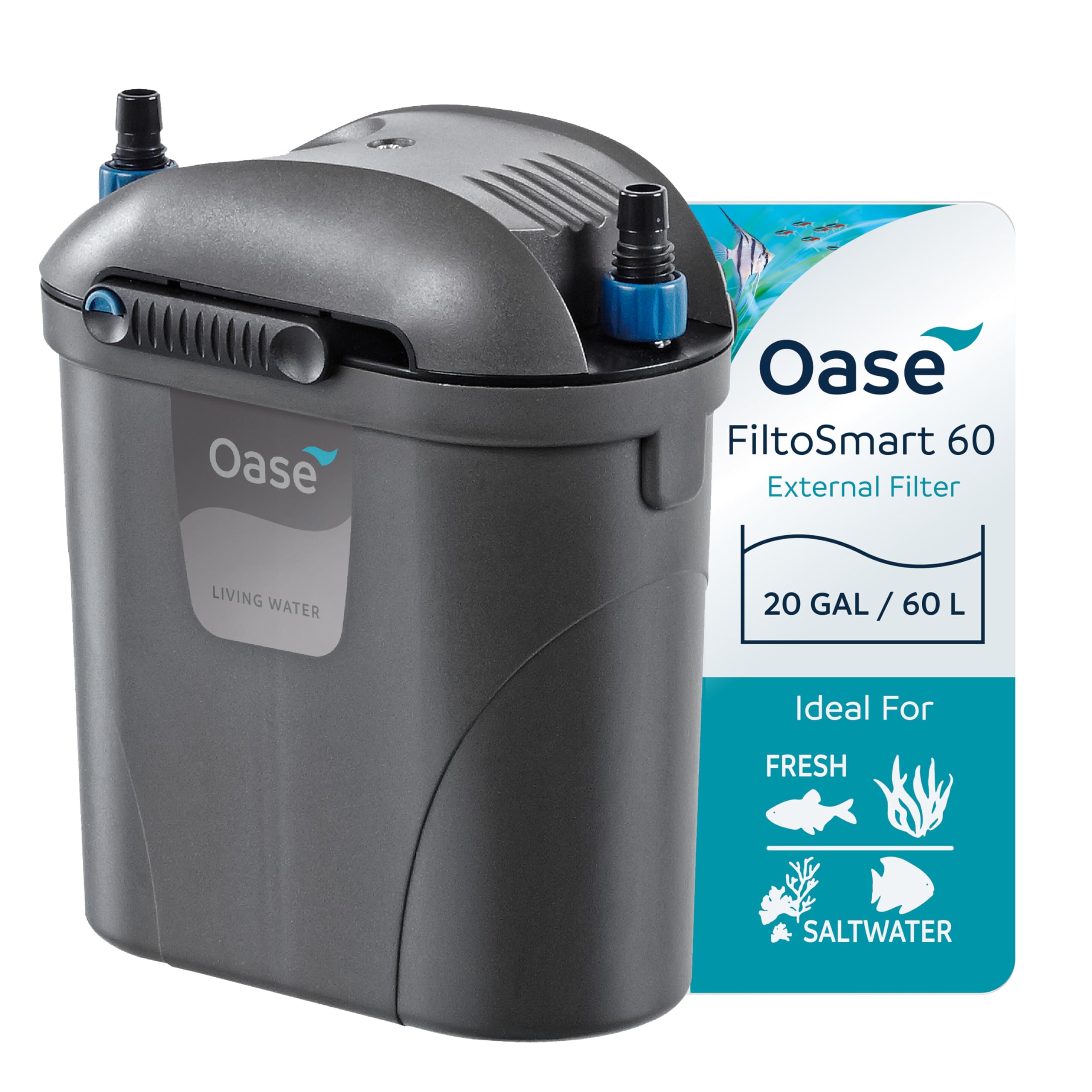 Oase FiltoSmart 60 フィルトスマート Amazon.com : Oase FiltoSmart 60 Canister Filter for Aquariums
