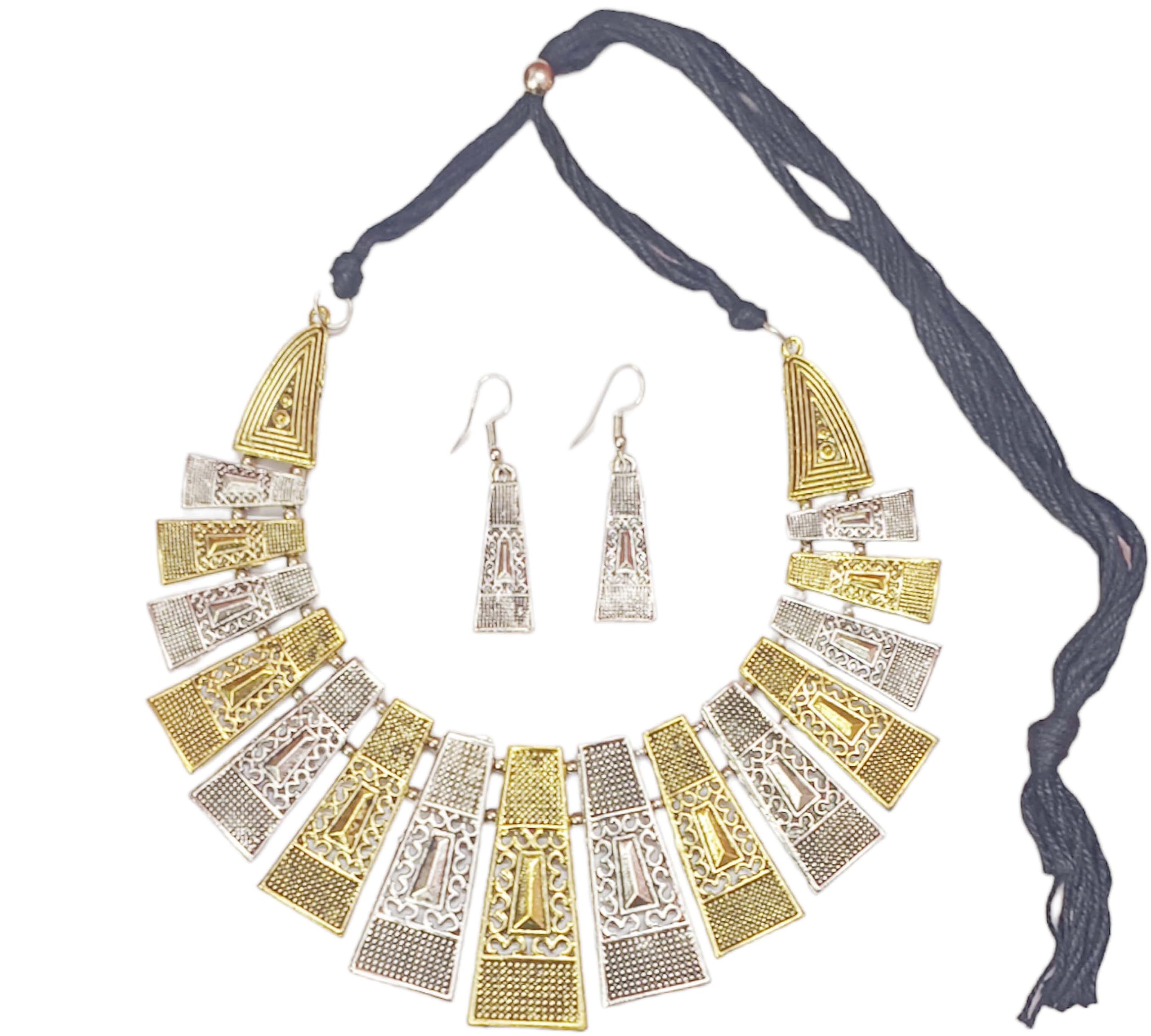 See full amazon price history chart for Total Fashion Jewellery Looklike Boho Style Two Tone Oxidised Choker Necklace Set for Women & Girls Total Fashion Jewellery Looklike Boho Style Two Tone Oxidised Choker Necklace Set for Women & Girls (B0CD7JMFFR) Amazon Price History, Amazon Price Tracker