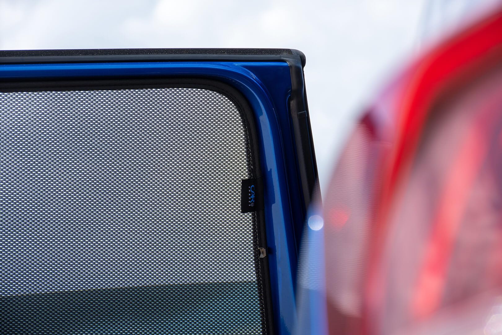 Satz Car Shades (Hintertüren) kompatibel mit Volkswagen T-Roc 2017- (2-teilig), Schwarz