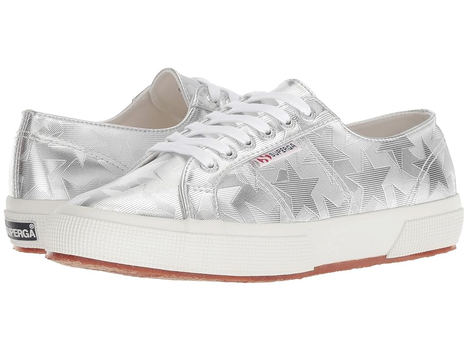 

Superga 2750 Starchromw (Silver) Women's Lace up casual Shoes