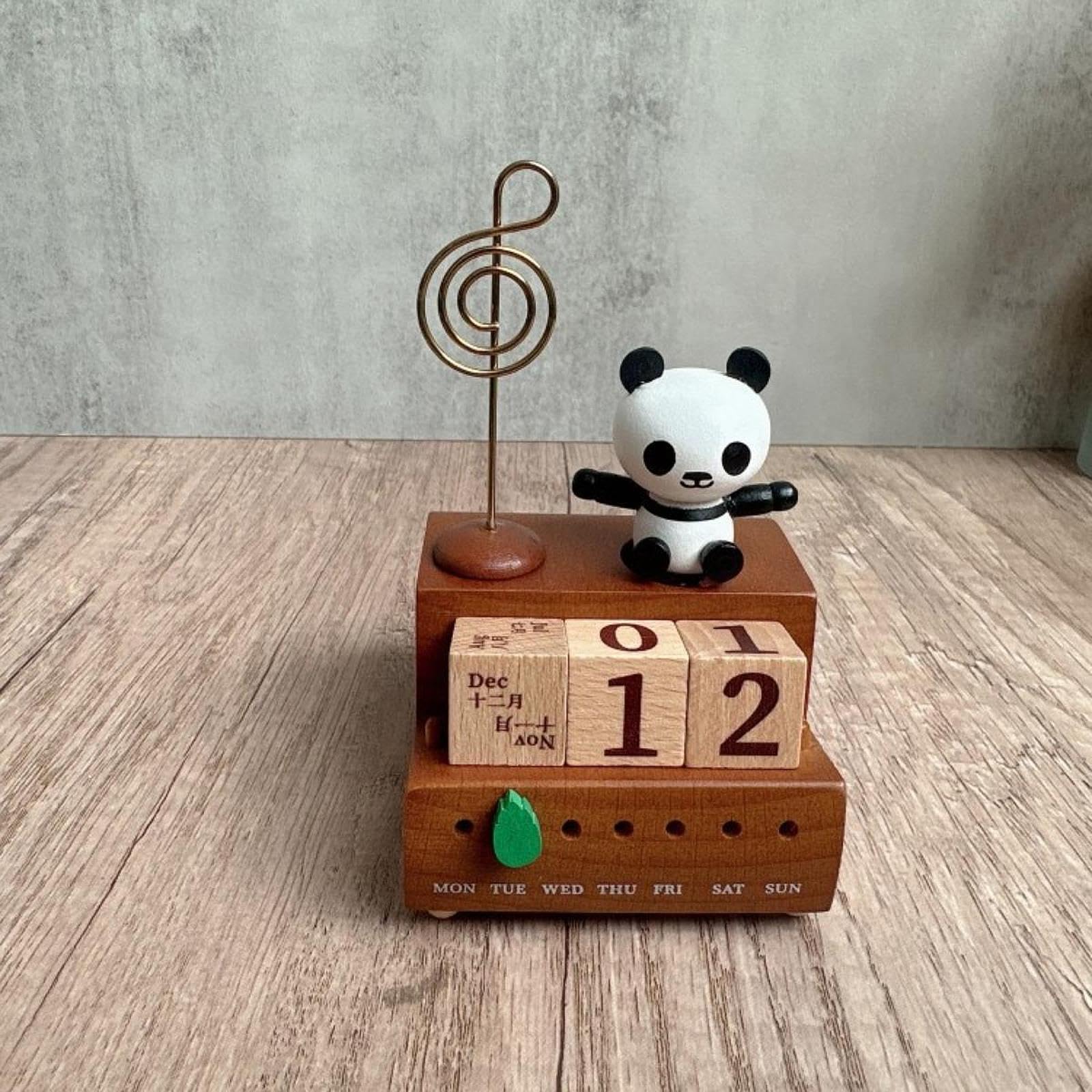 Carillon in Legno, Calendario in Legno, Decorazione Decorativa, Design Creativo