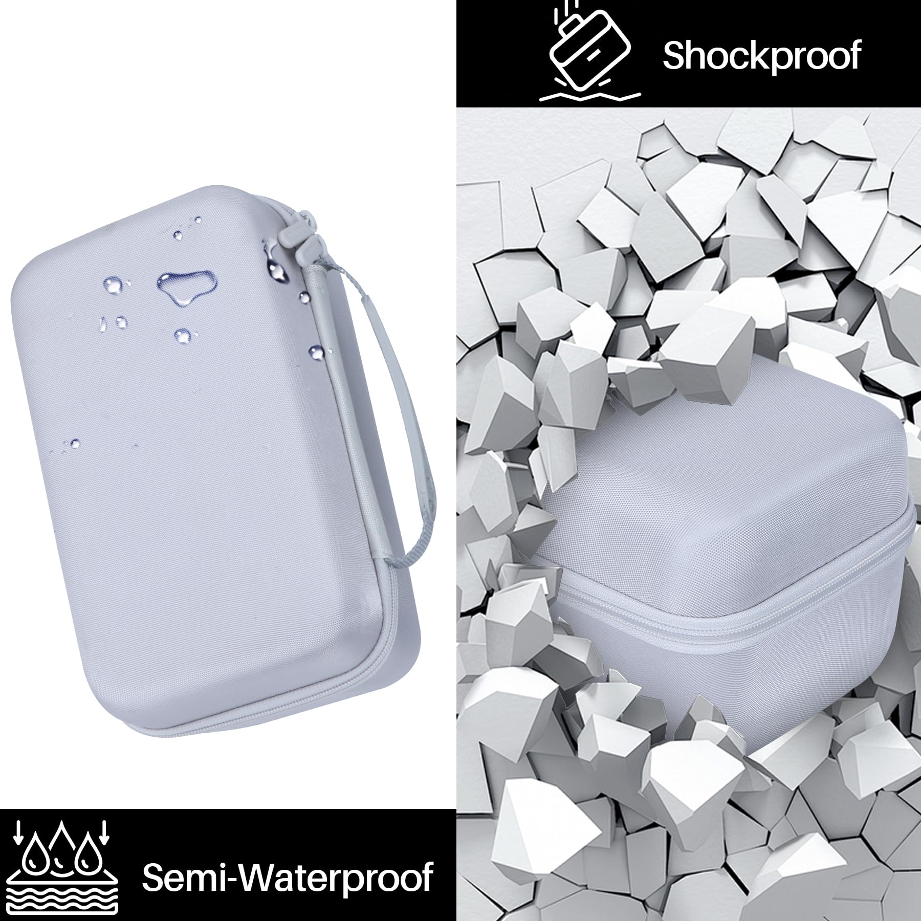 Lebakort Funda de almacenamiento compatible con impresora fotográfica HPRT CP4100 de 4 x 6 pulgadas