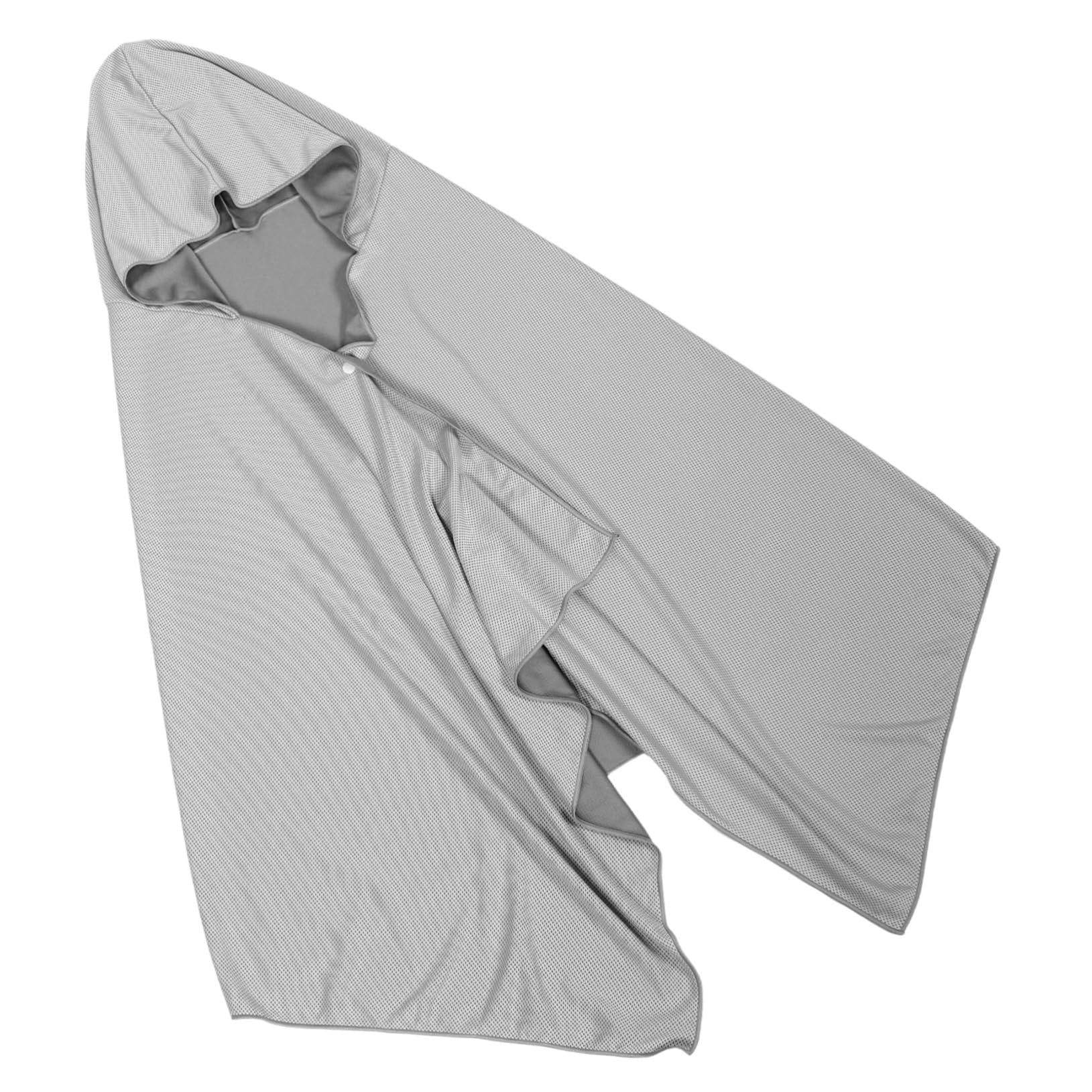 Ciieeo Cooling Hooded Towel Cape Fast Drying Microfiber Beach Towel for Adults Versatile Use as Shawl Cape Lightweight Portable UV Protection for Outdoor Activities
