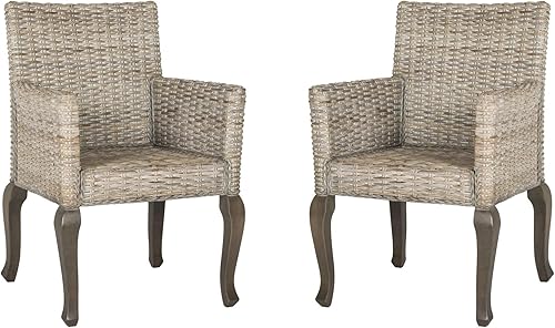 Miniatura 5 de Safavieh Home Collection Silla de comedor de mimbre natural Armando