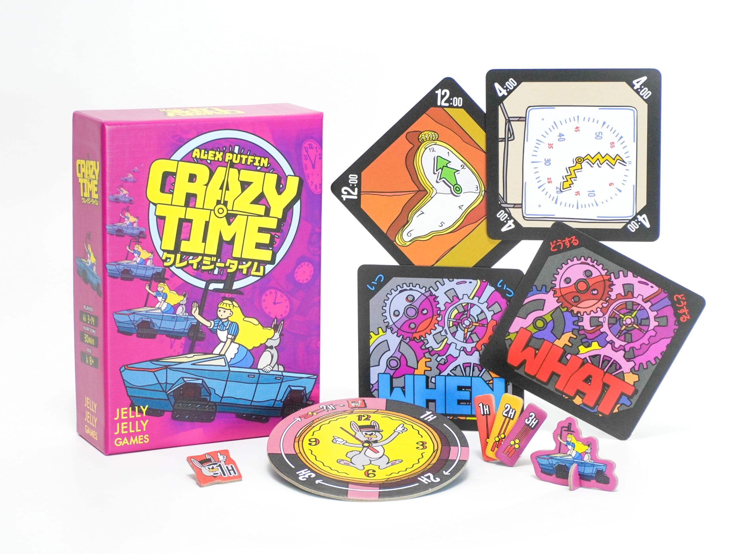 Amazon.co.jp: JELLY JELLY GAMES クレイジータイム カードゲーム 3-14
