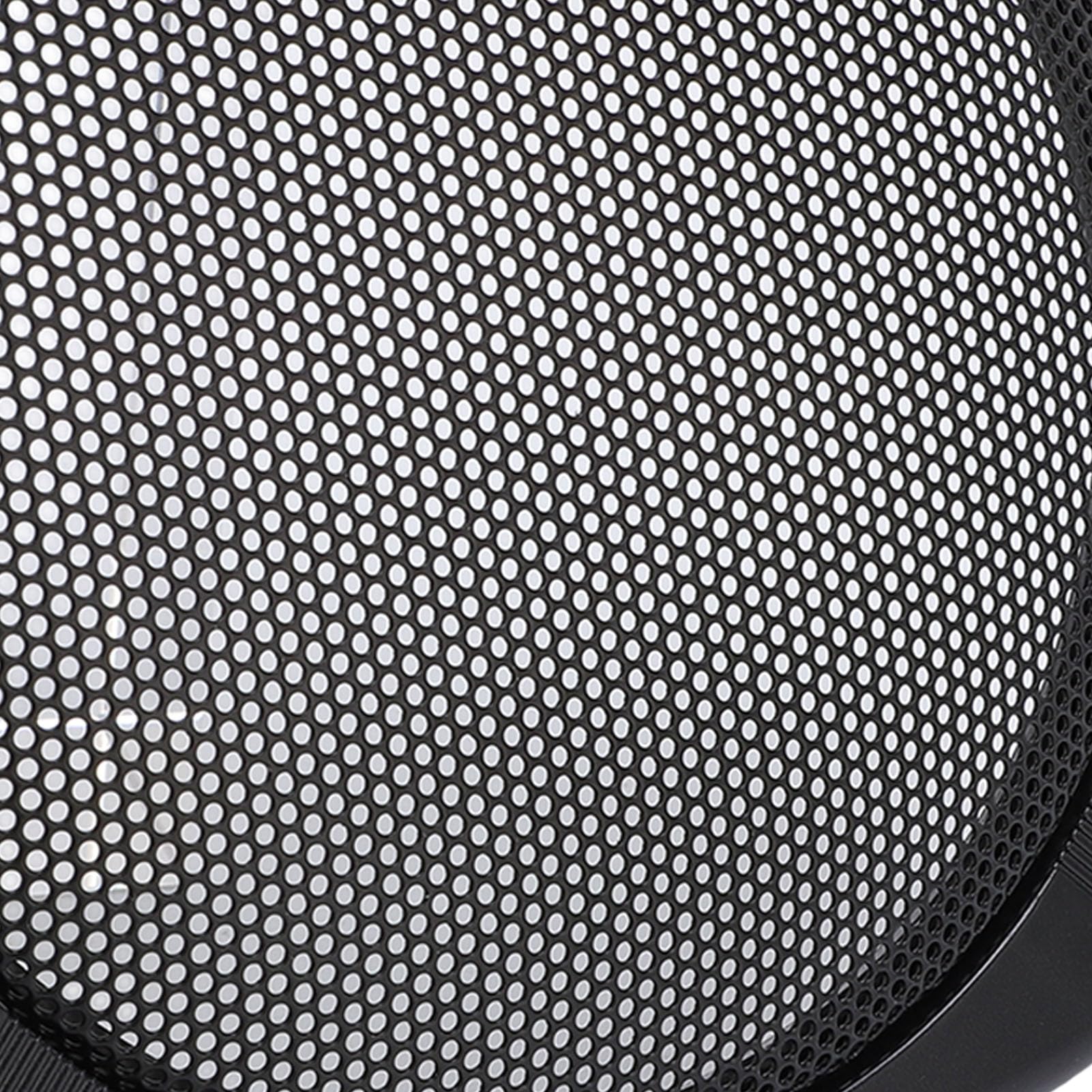 Cubiertas de Rejilla para Altavoces de Techo 2 Piezas - Marco ABS 137mm con 8 Tornillos, Ideales para Cine en Casa, Coche y Marina, de Sonido