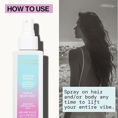 Miniatura 9 de Pacifica Moon Hair and Body Mist - Dream Body Mist para mujer 65 onzas