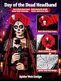 ChayWillow Day of the Dead Ghost Bride – Versatile & Easy to Wear