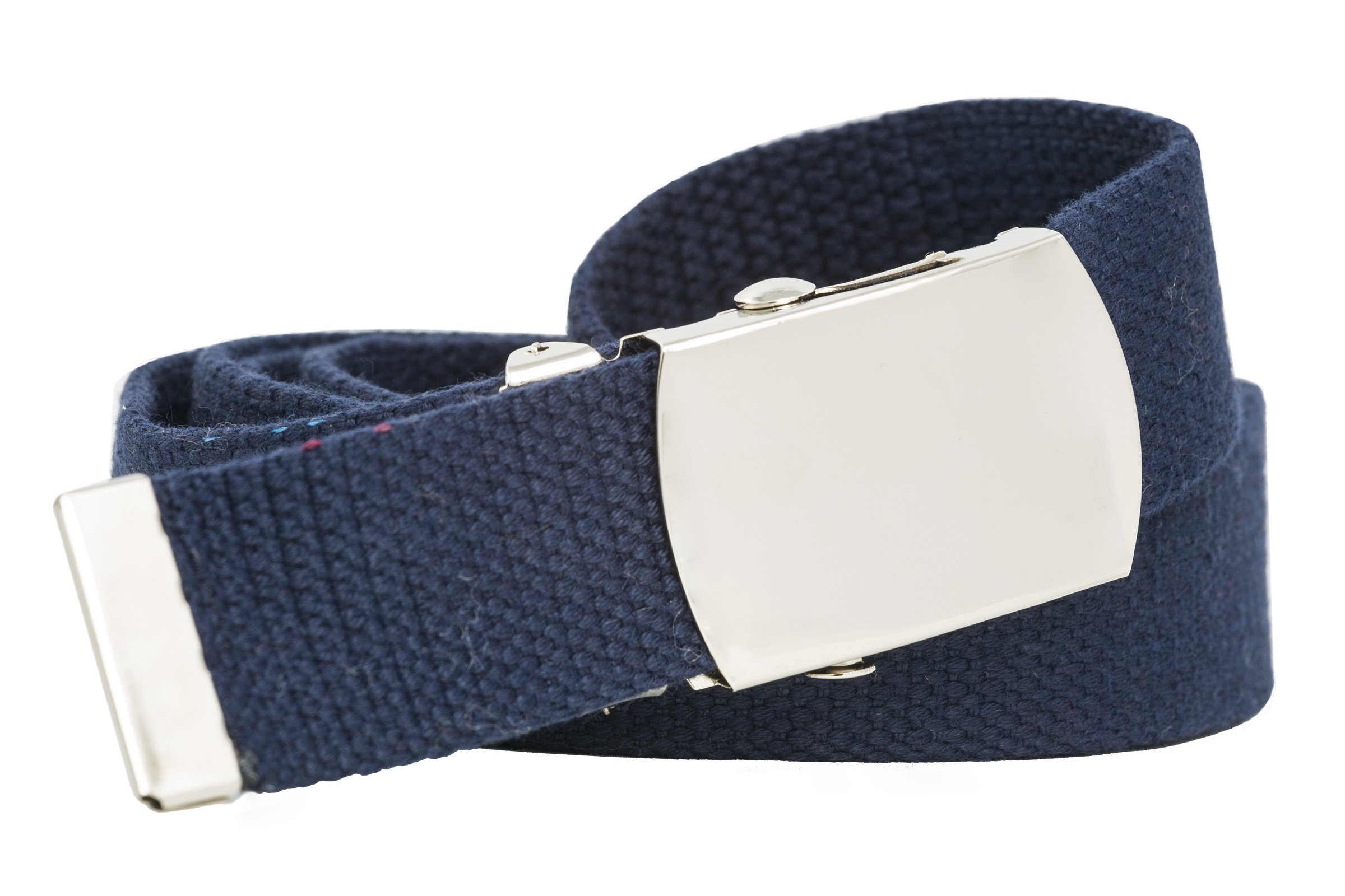 shenky Fabric Belt | 3 cm Width | 130 cm to 140 cm | Fabric Belt with Belt Buckle | Men's Belt | Canvas | Buckle | Women's Belt | Belt | Combinable | Textile Belt Narrow | XXL Long