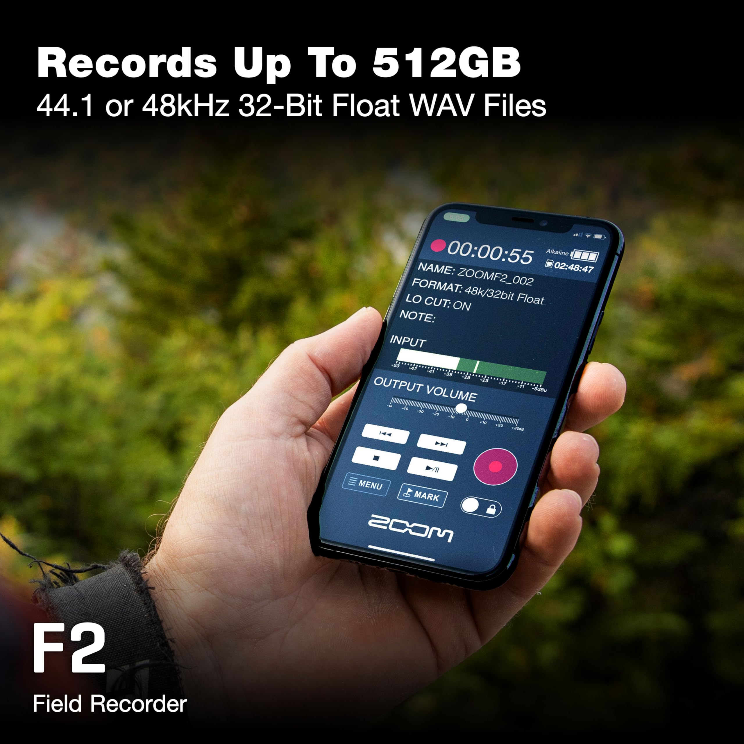 Amazon.co.jp: Zoom F2 Lavalier ボディパック コンパクトレコーダー