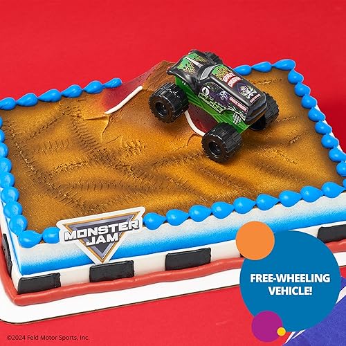 Miniatura 3 de Monster Jam Grave Digger - Decoración para tartas