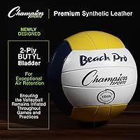 Vista 4 de Champion Sports Voleibol de cuero sintético