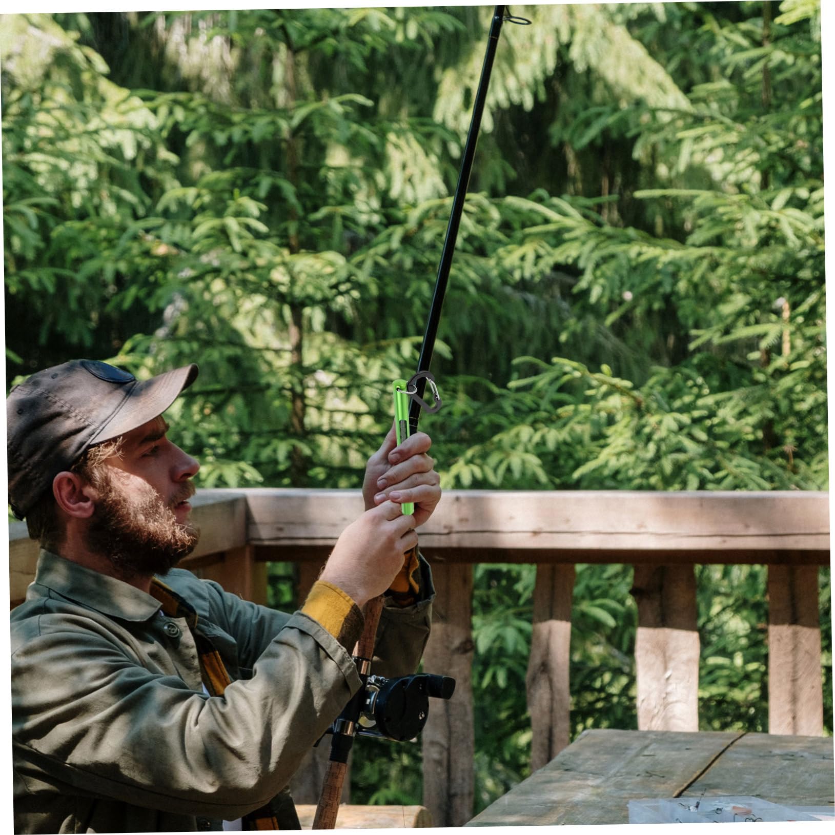 Abaodam Fischen Wasserthermometer Temperaturmessgerät Für Teiche Tragbares Benutzerfreundliches Thermometer Mit Präzisen Messungen Für Angler Und Outdoor-aktivitäten Leicht Zu